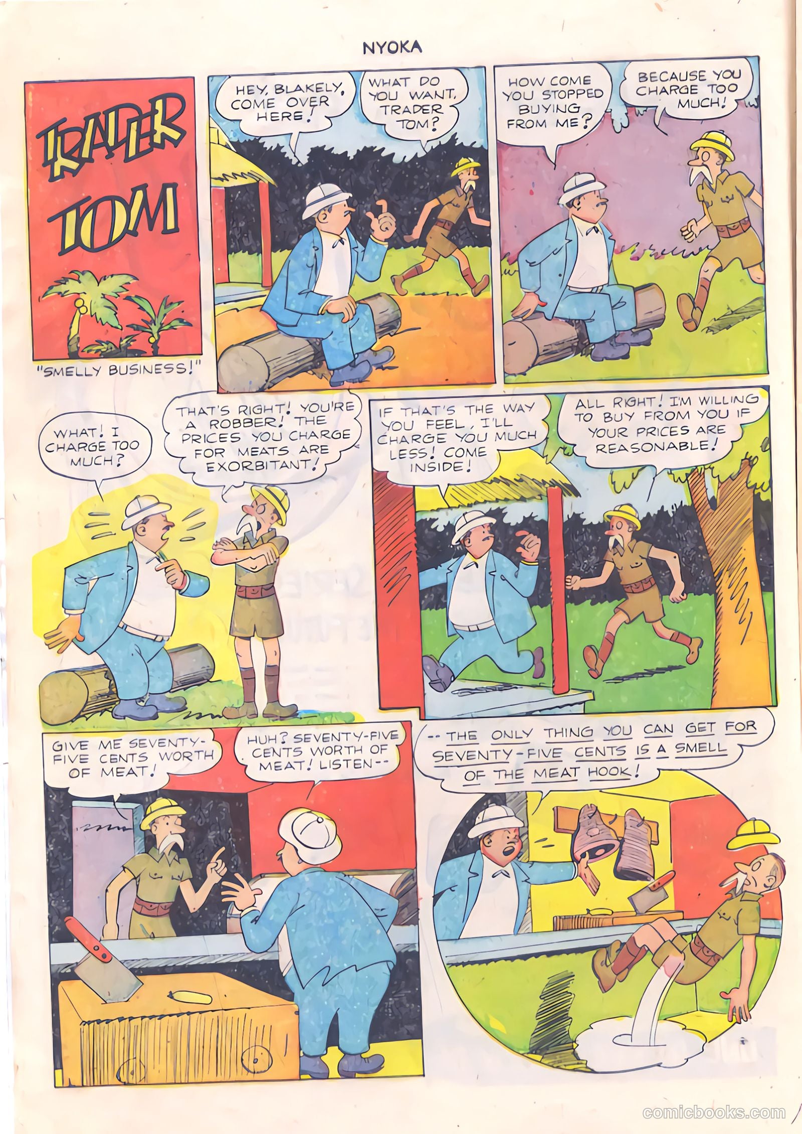 Nyoka the Jungle Girl #58 — page 10 of 36