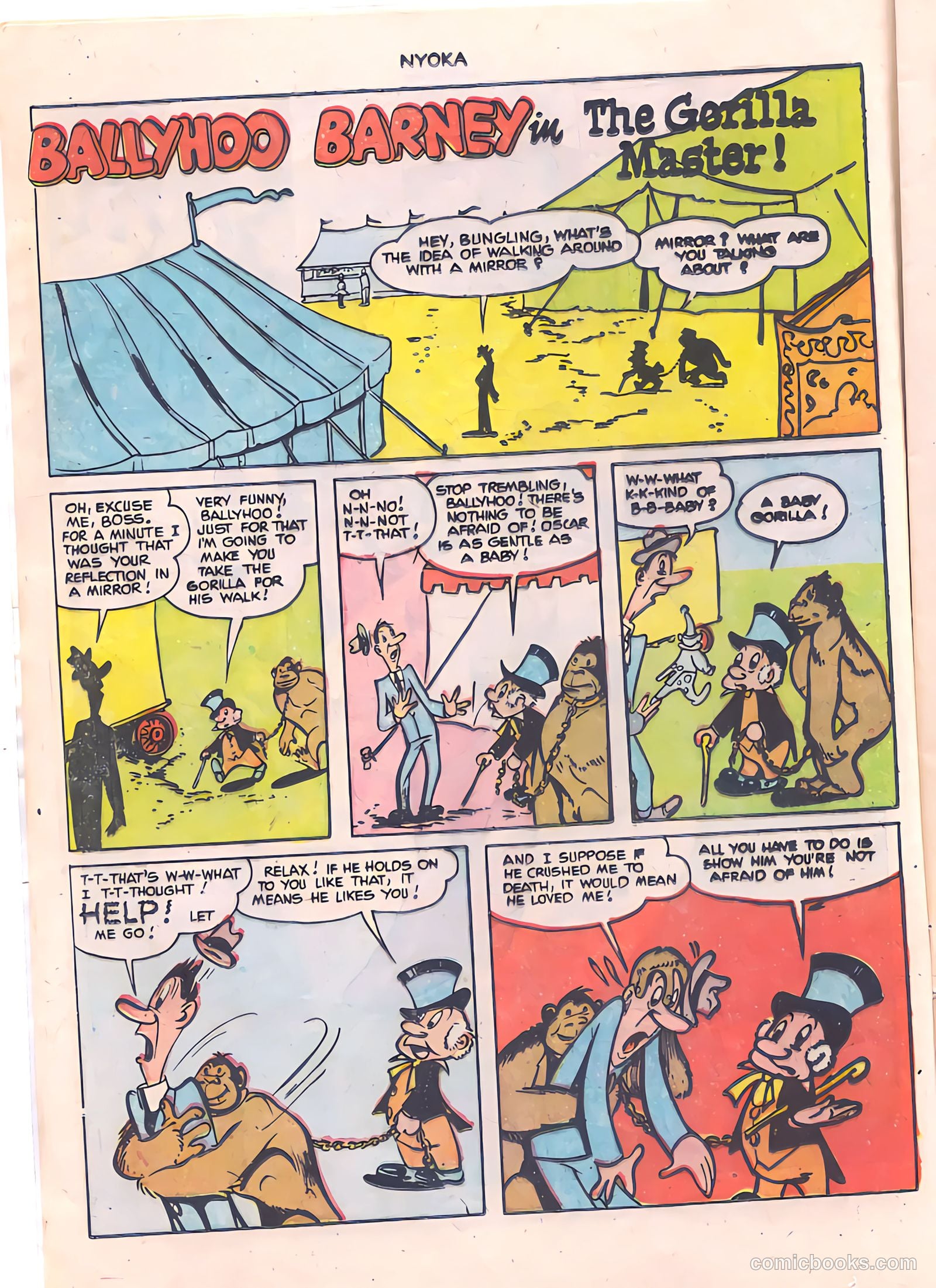 Nyoka the Jungle Girl #58 — page 12 of 36