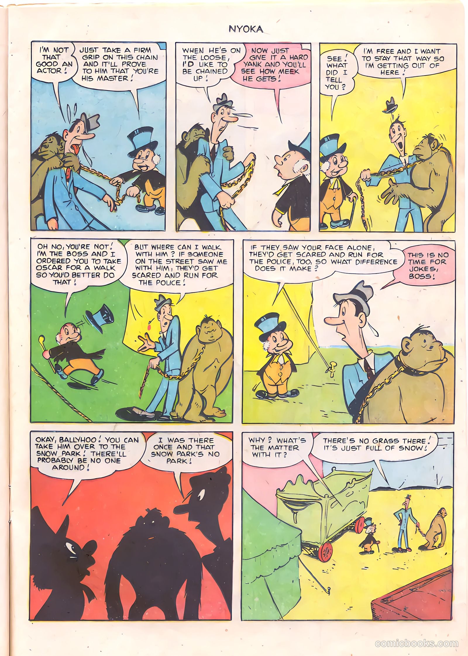 Nyoka the Jungle Girl #58 — page 13 of 36