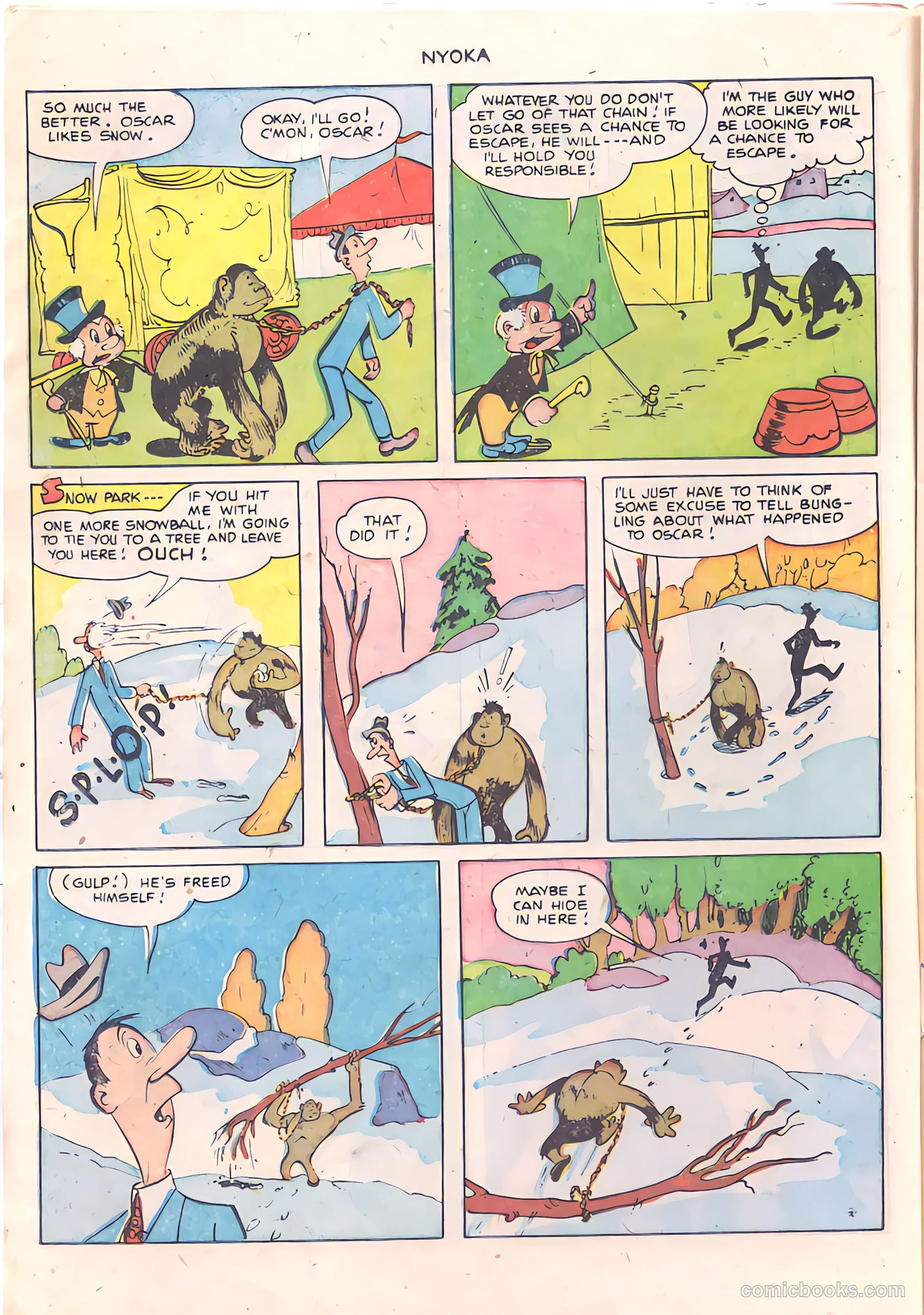 Nyoka the Jungle Girl #58 — page 14 of 36
