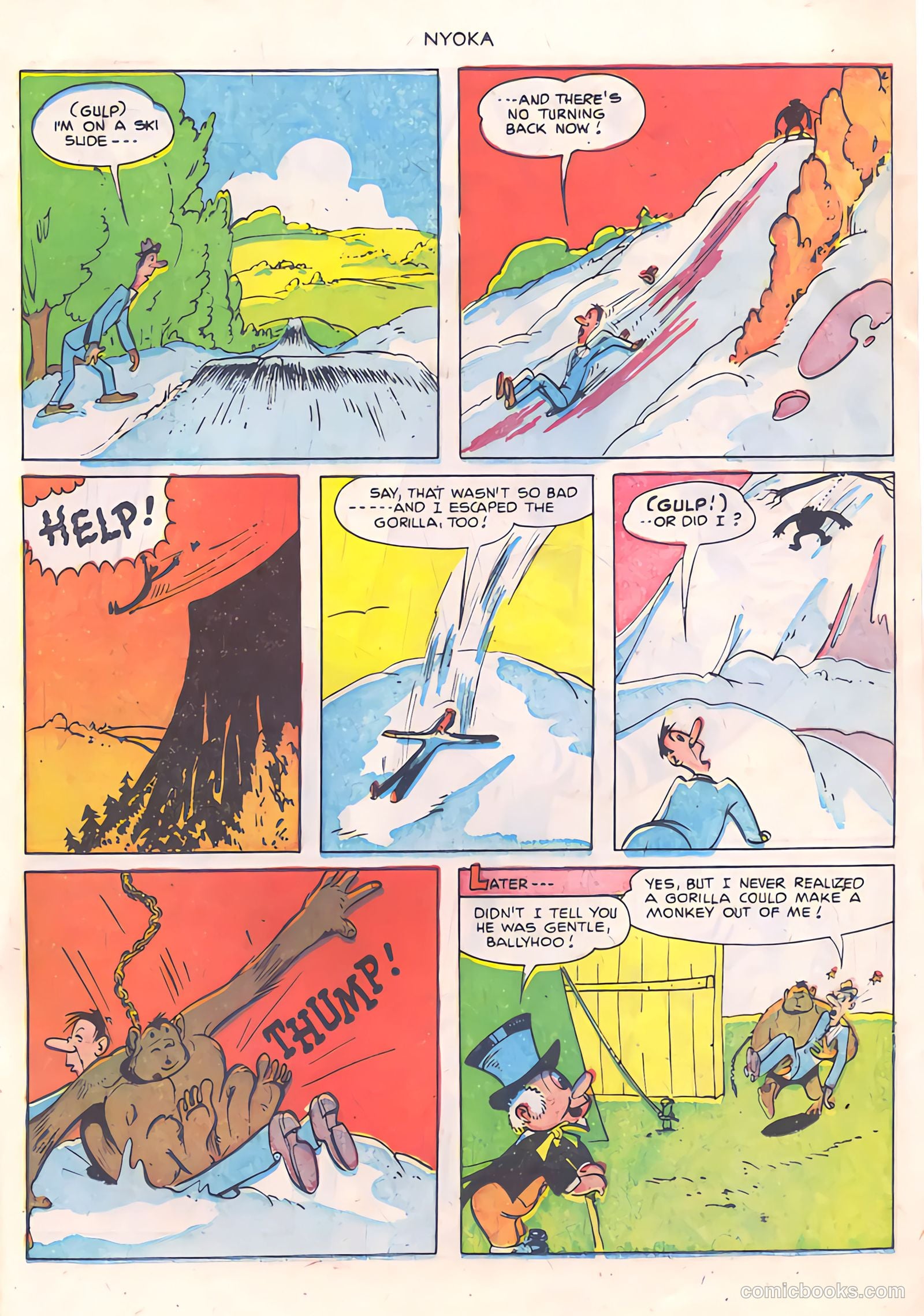 Nyoka the Jungle Girl #58 — page 15 of 36