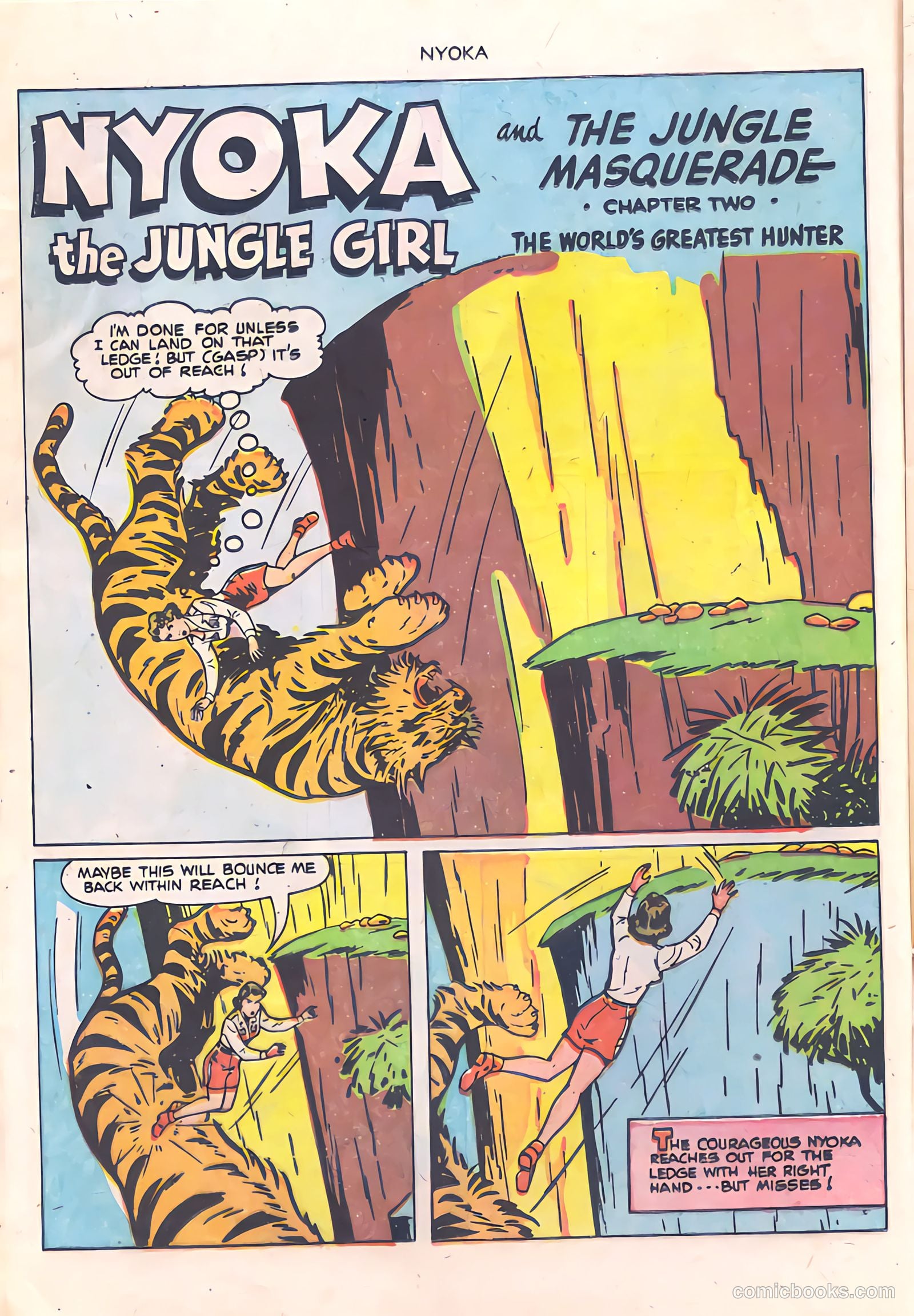 Nyoka the Jungle Girl #58 — page 16 of 36