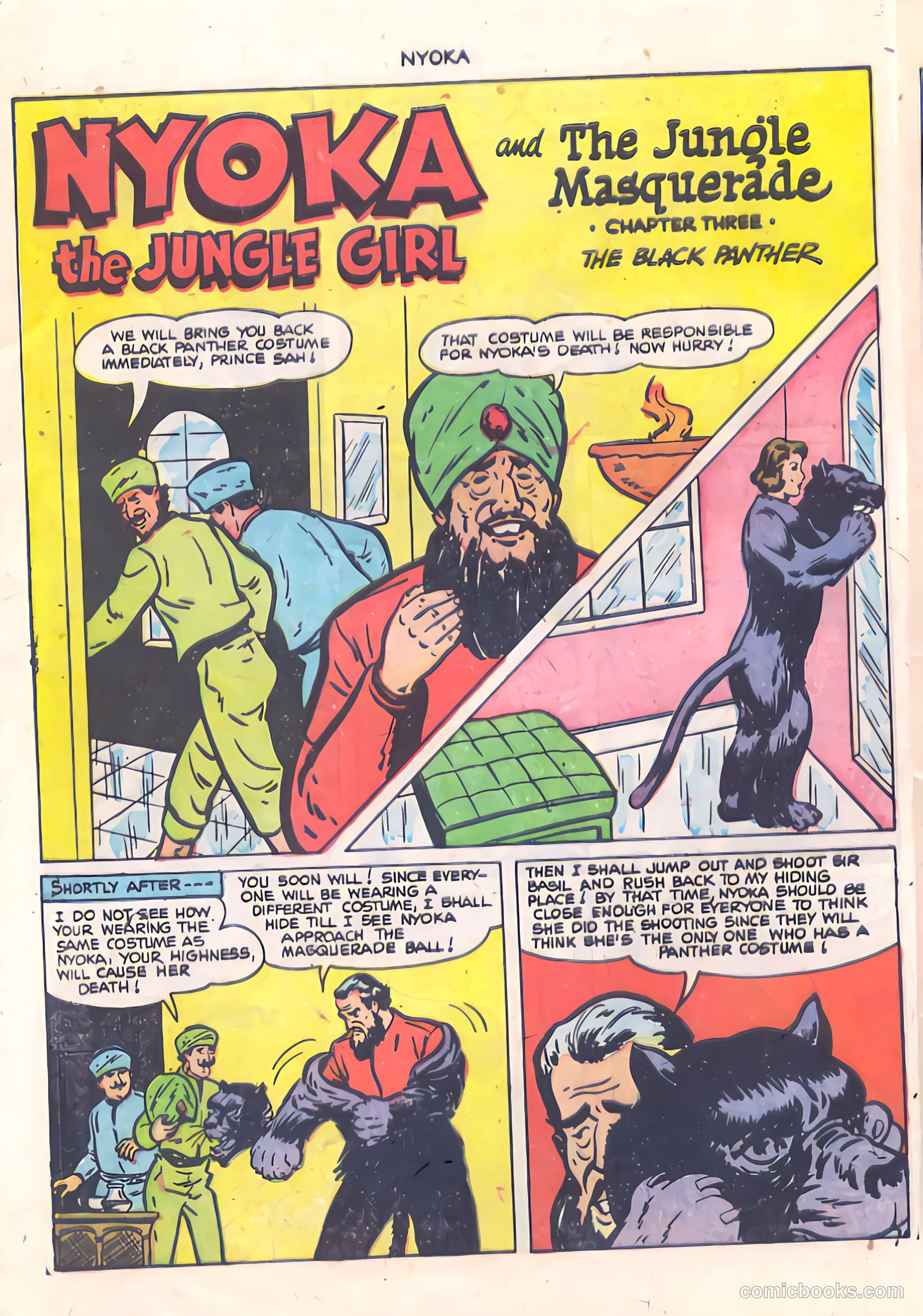 Nyoka the Jungle Girl #58 — page 28 of 36