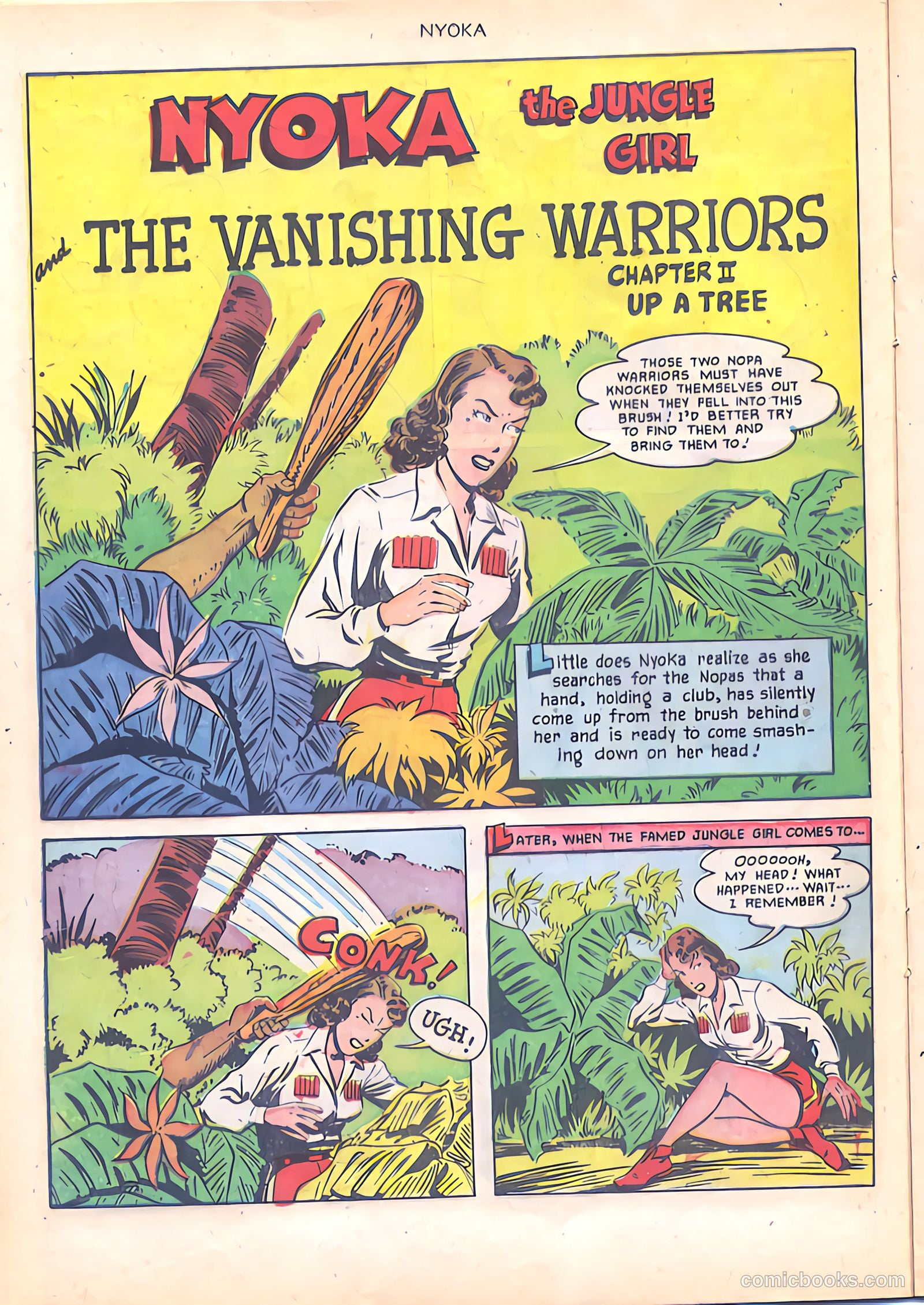 Nyoka the Jungle Girl #59 — page 16 of 36