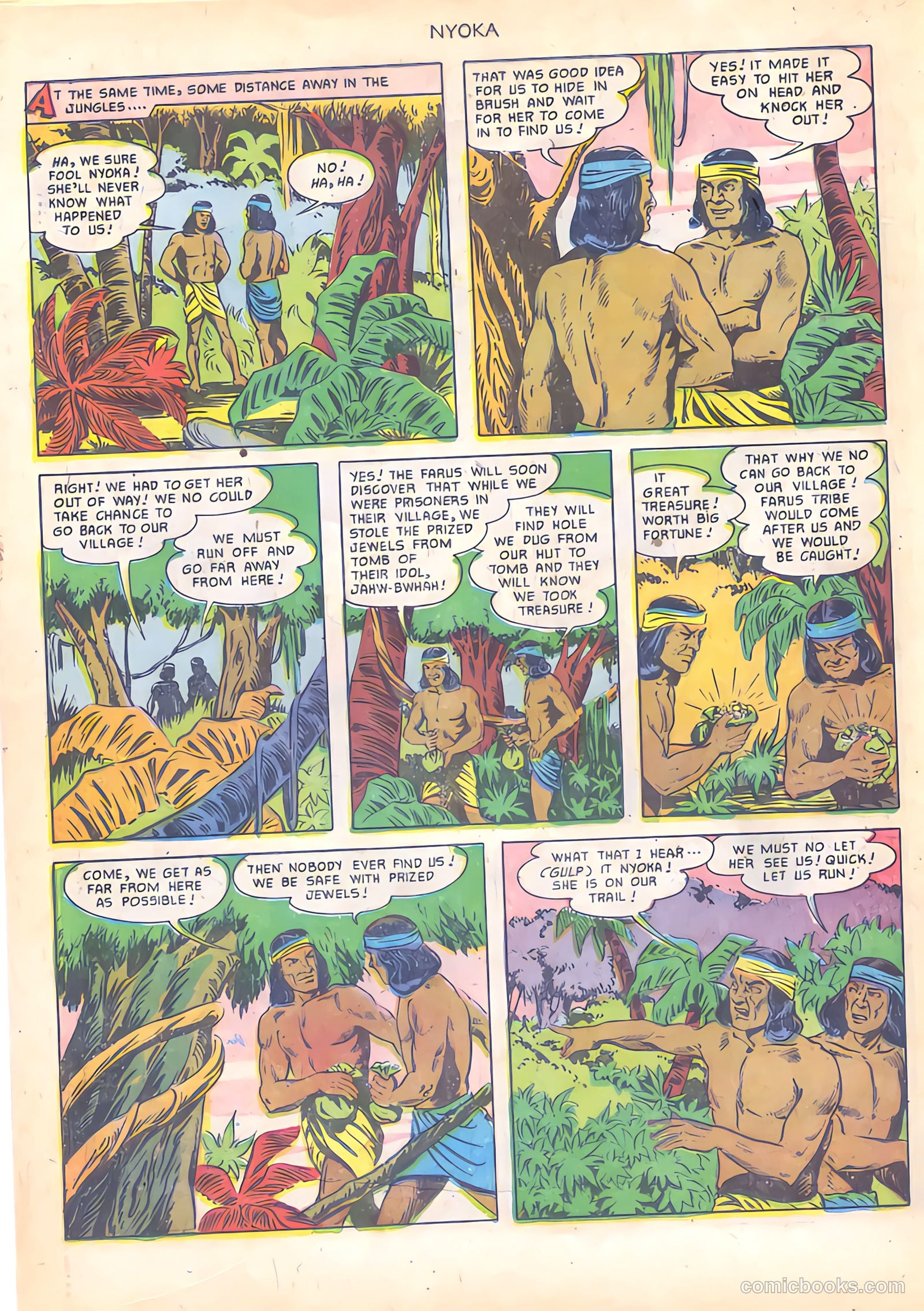 Nyoka the Jungle Girl #59 — page 18 of 36