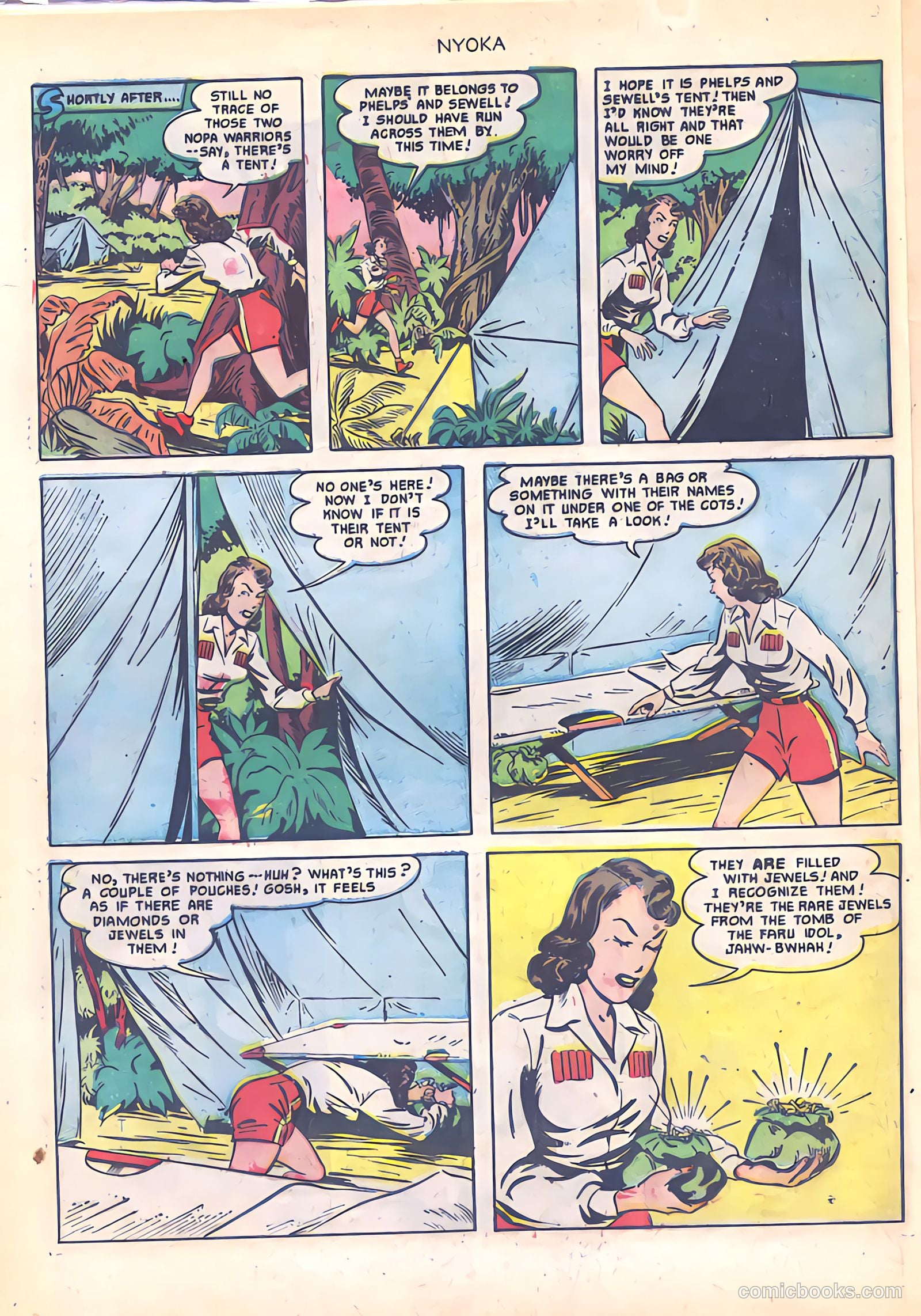 Nyoka the Jungle Girl #59 — page 20 of 36