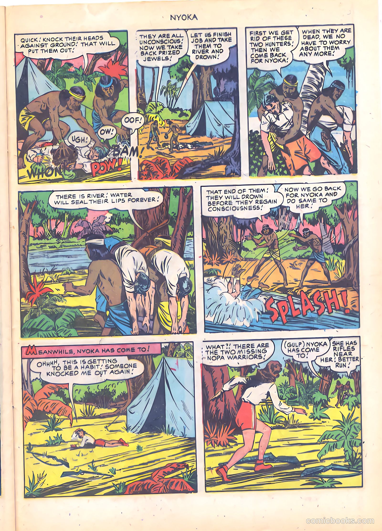 Nyoka the Jungle Girl #59 — page 25 of 36