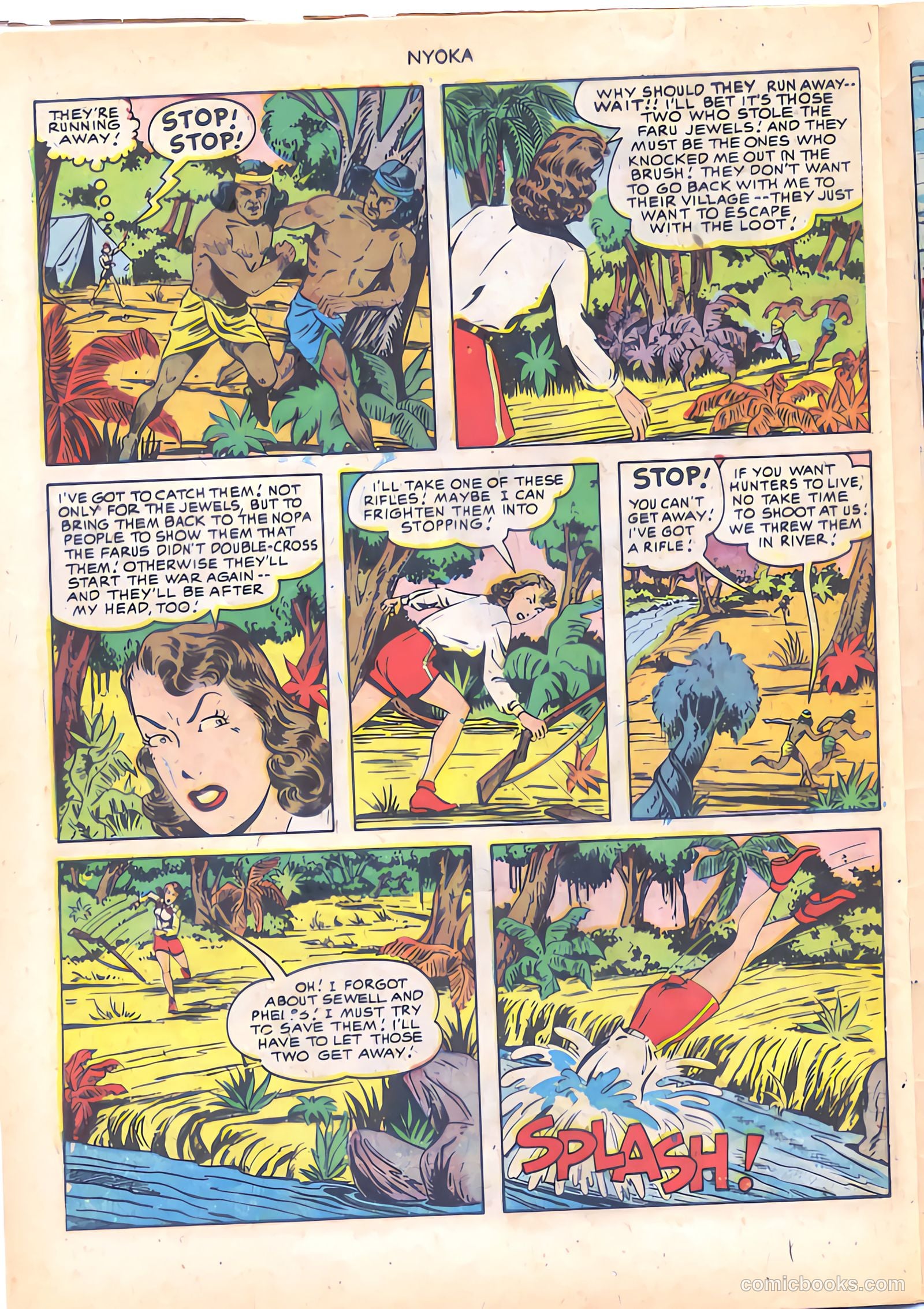 Nyoka the Jungle Girl #59 — page 26 of 36