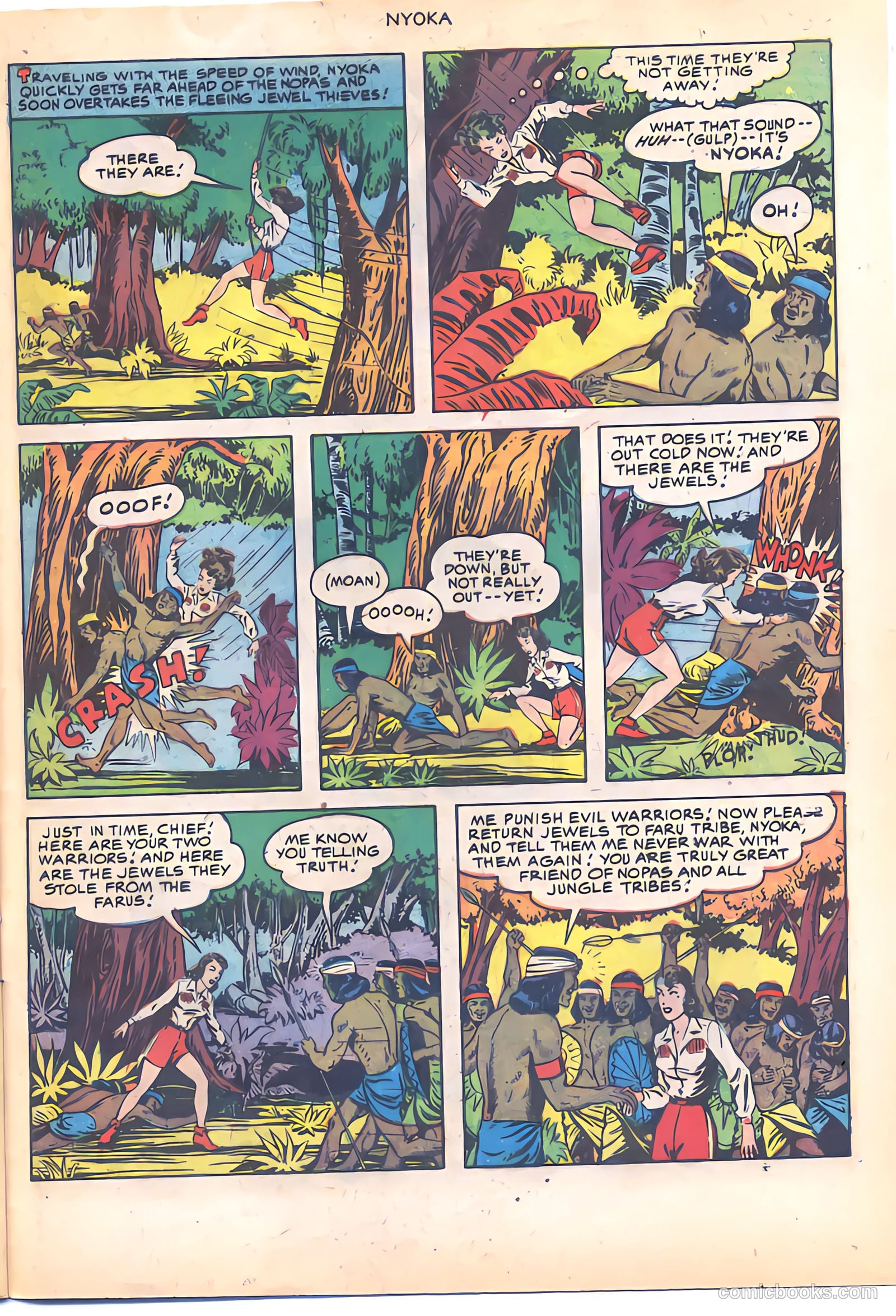 Nyoka the Jungle Girl #59 — page 29 of 36