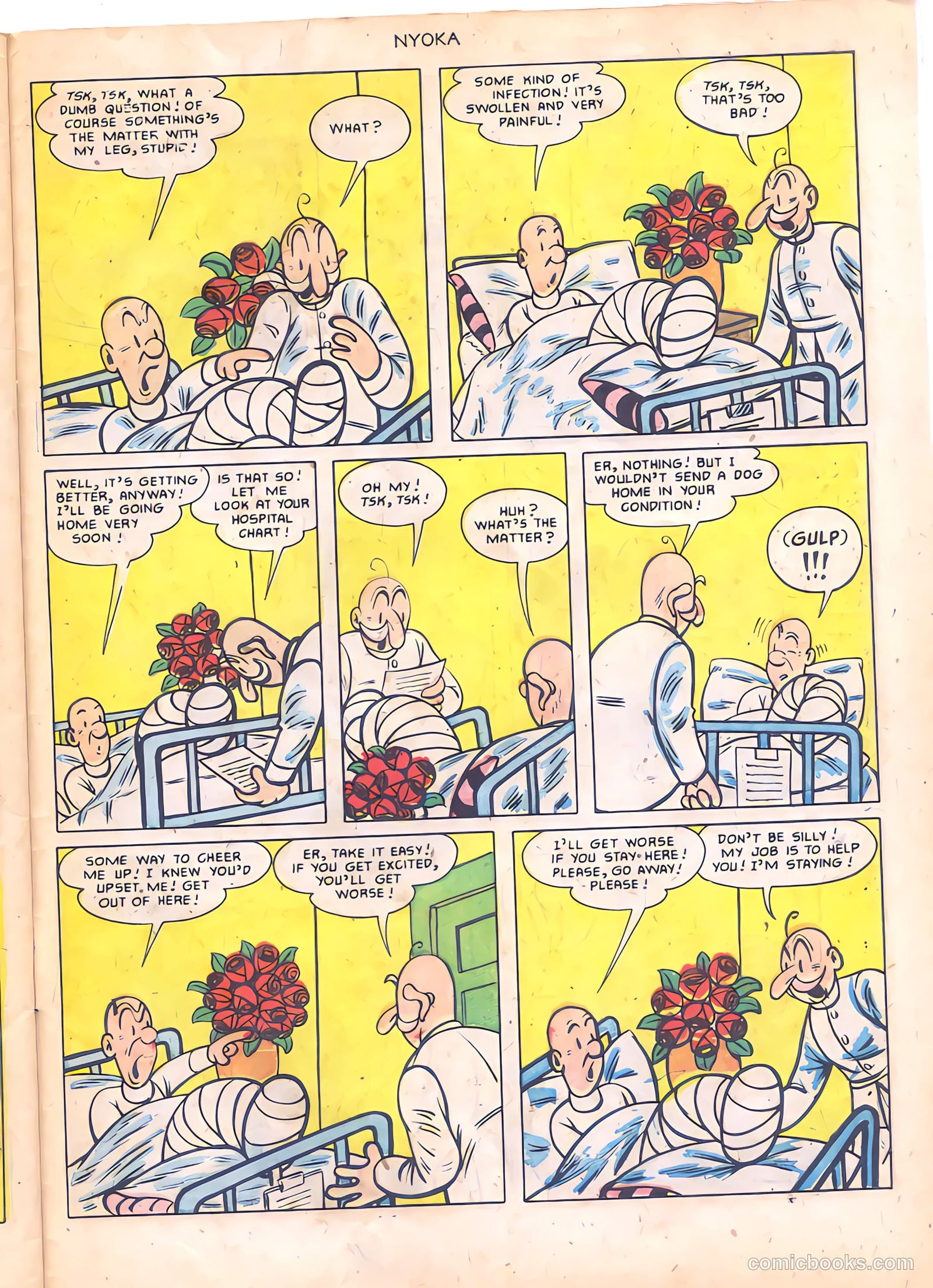 Nyoka the Jungle Girl #59 — page 31 of 36