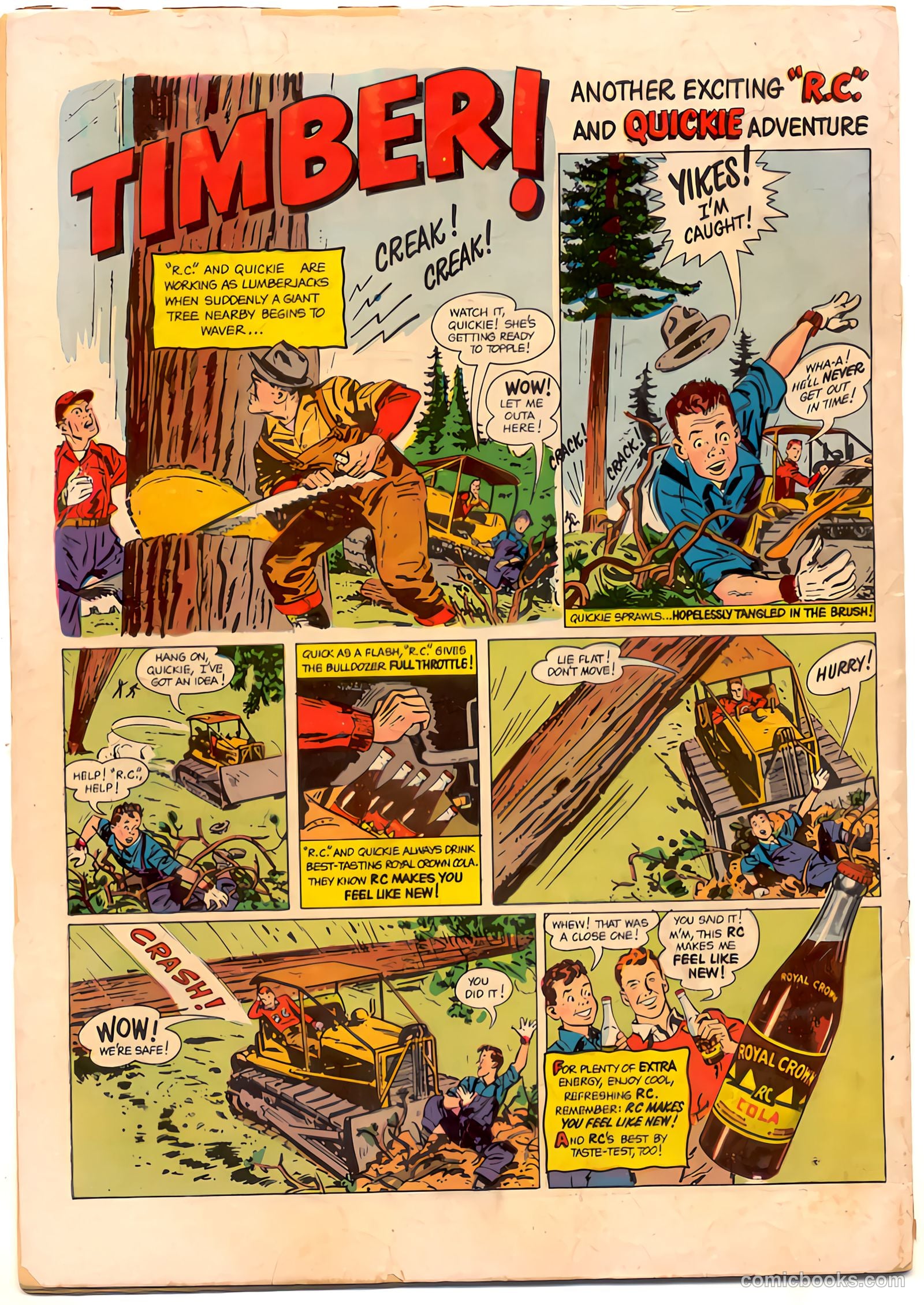 Nyoka the Jungle Girl #59 — page 36 of 36