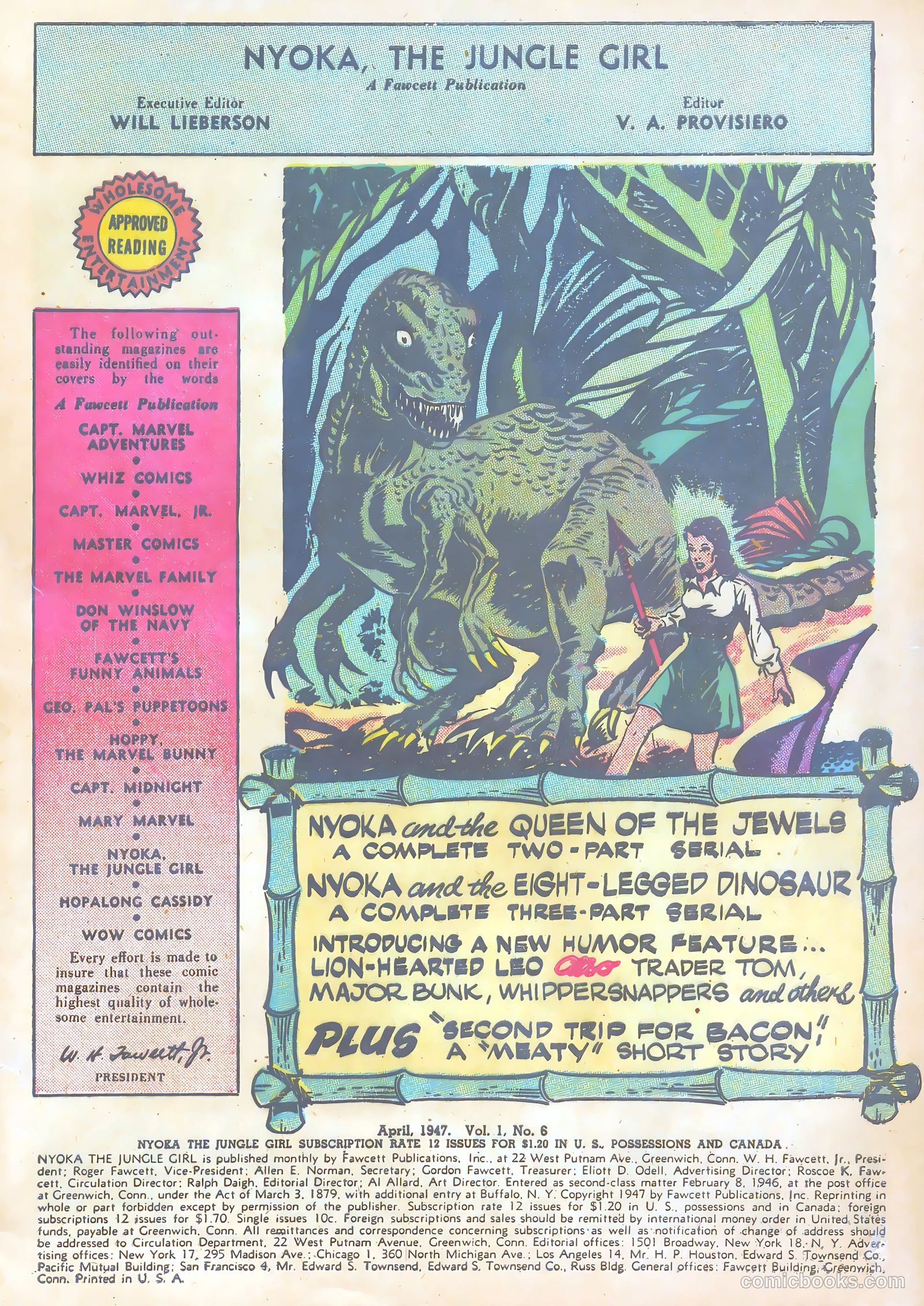 Nyoka the Jungle Girl #6 — page 3 of 52