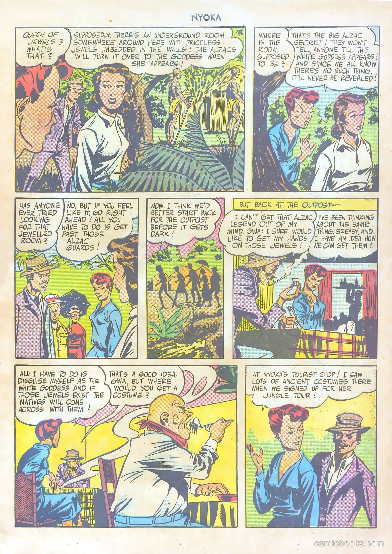Nyoka the Jungle Girl #6 — page 5 of 52