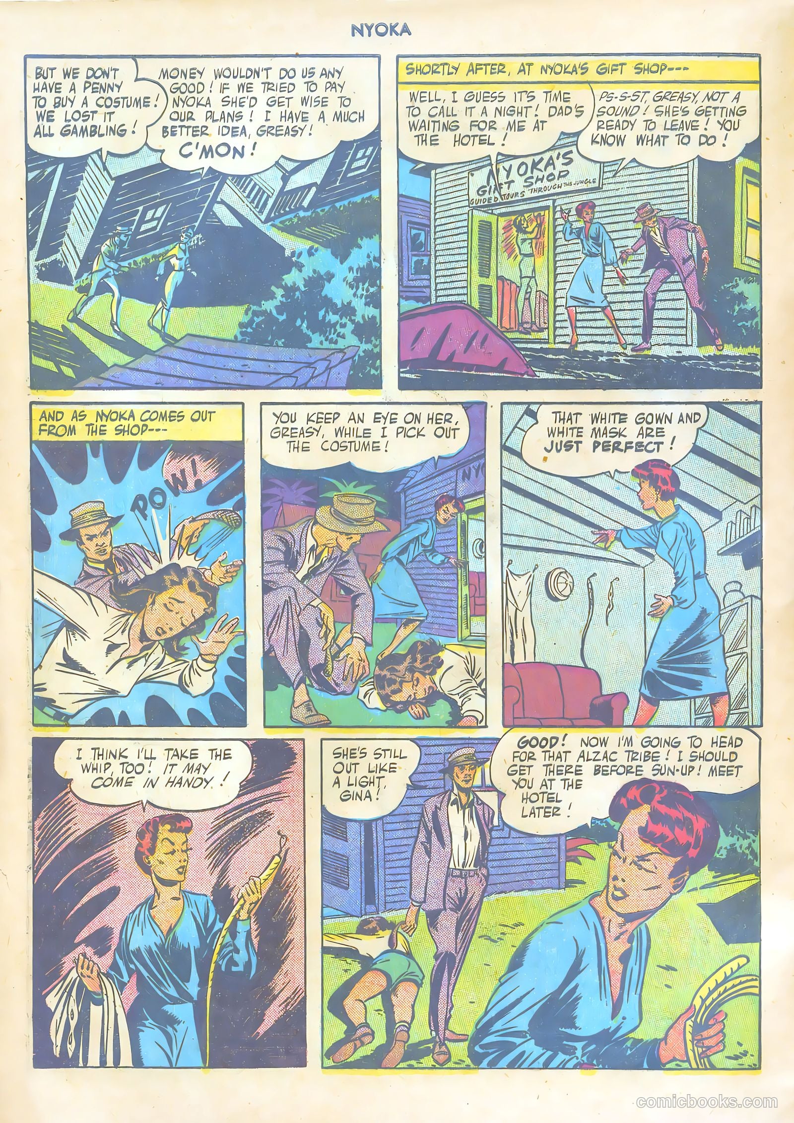 Nyoka the Jungle Girl #6 — page 6 of 52