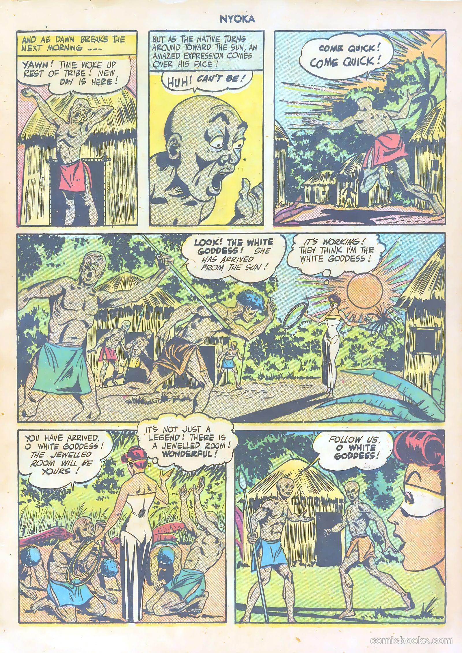 Nyoka the Jungle Girl #6 — page 7 of 52