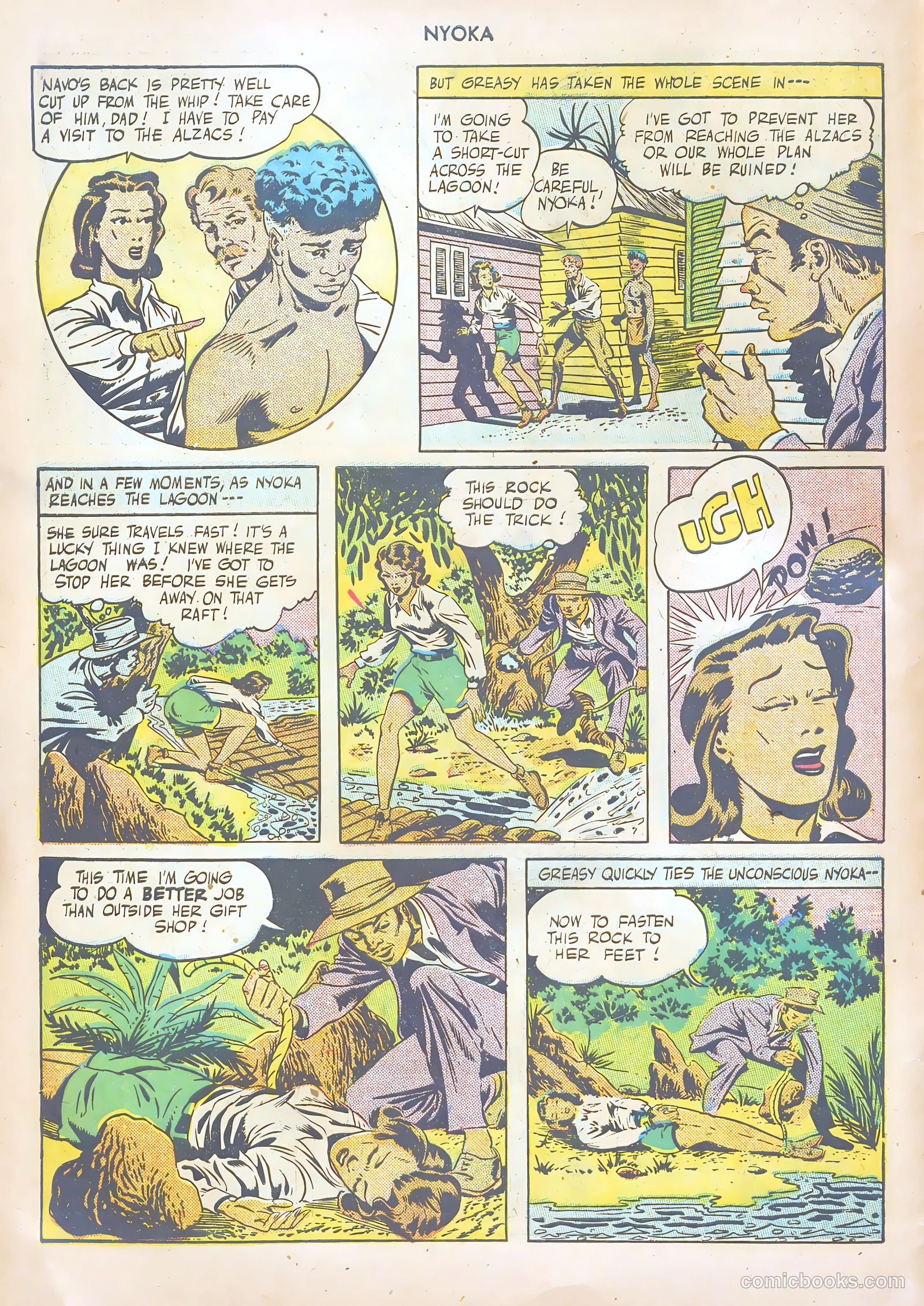 Nyoka the Jungle Girl #6 — page 10 of 52