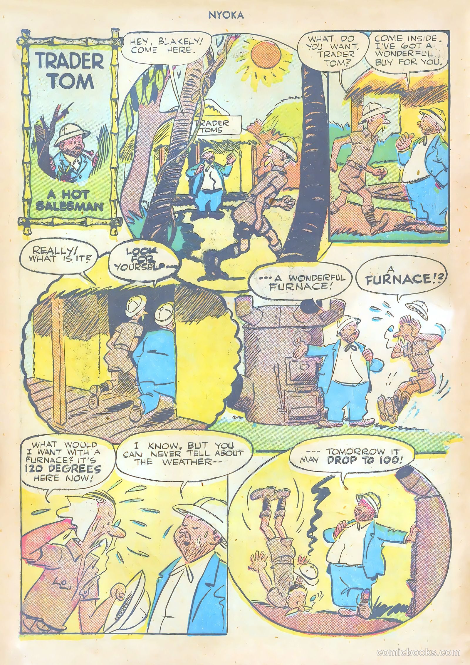 Nyoka the Jungle Girl #6 — page 12 of 52