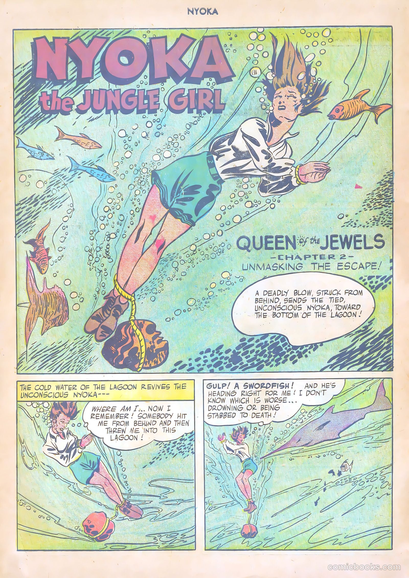 Nyoka the Jungle Girl #6 — page 14 of 52