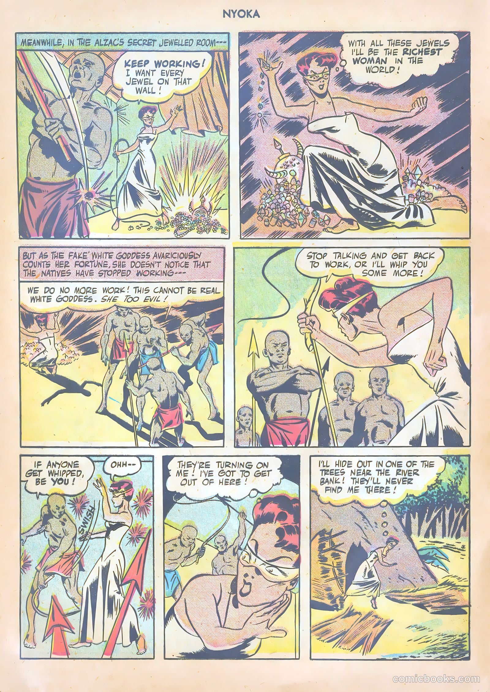 Nyoka the Jungle Girl #6 — page 16 of 52