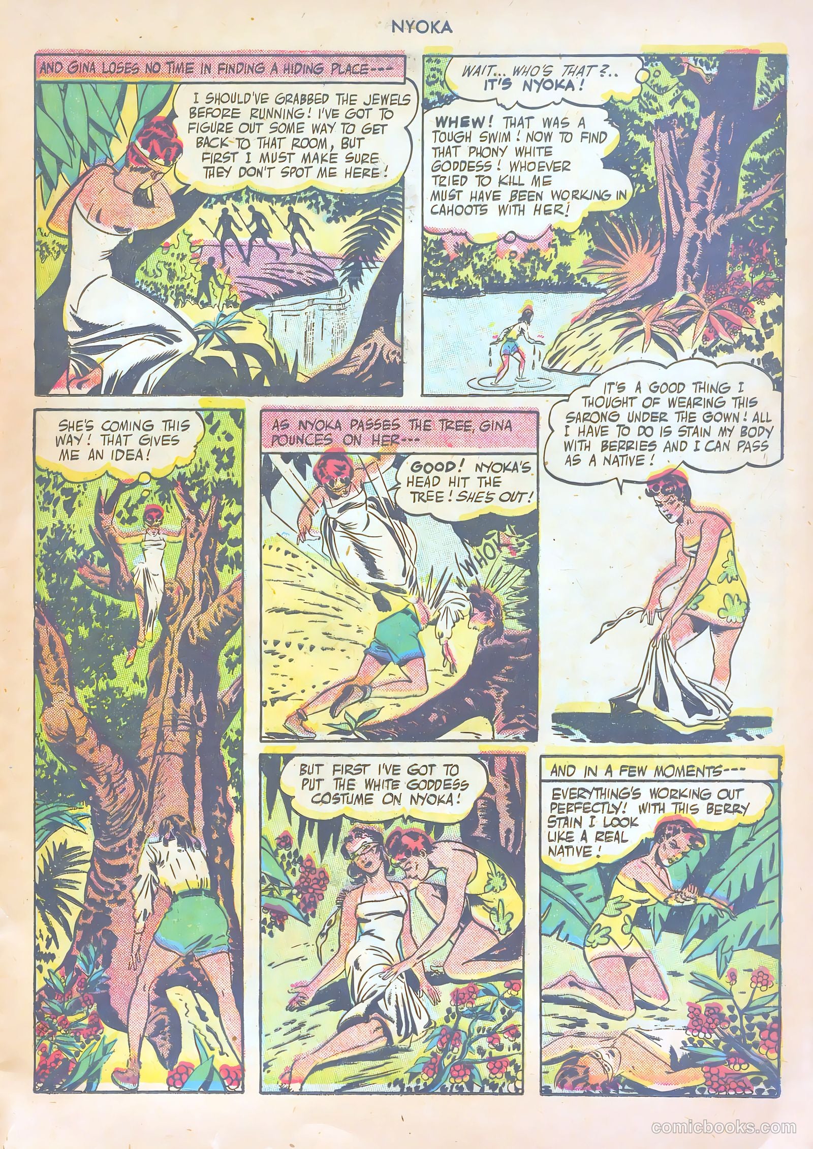 Nyoka the Jungle Girl #6 — page 17 of 52