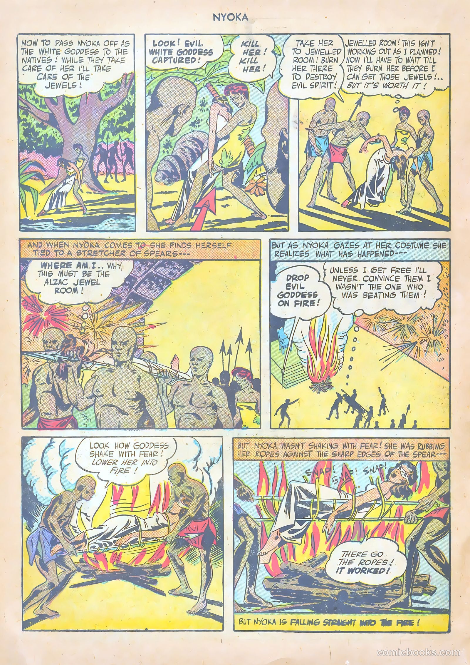 Nyoka the Jungle Girl #6 — page 18 of 52