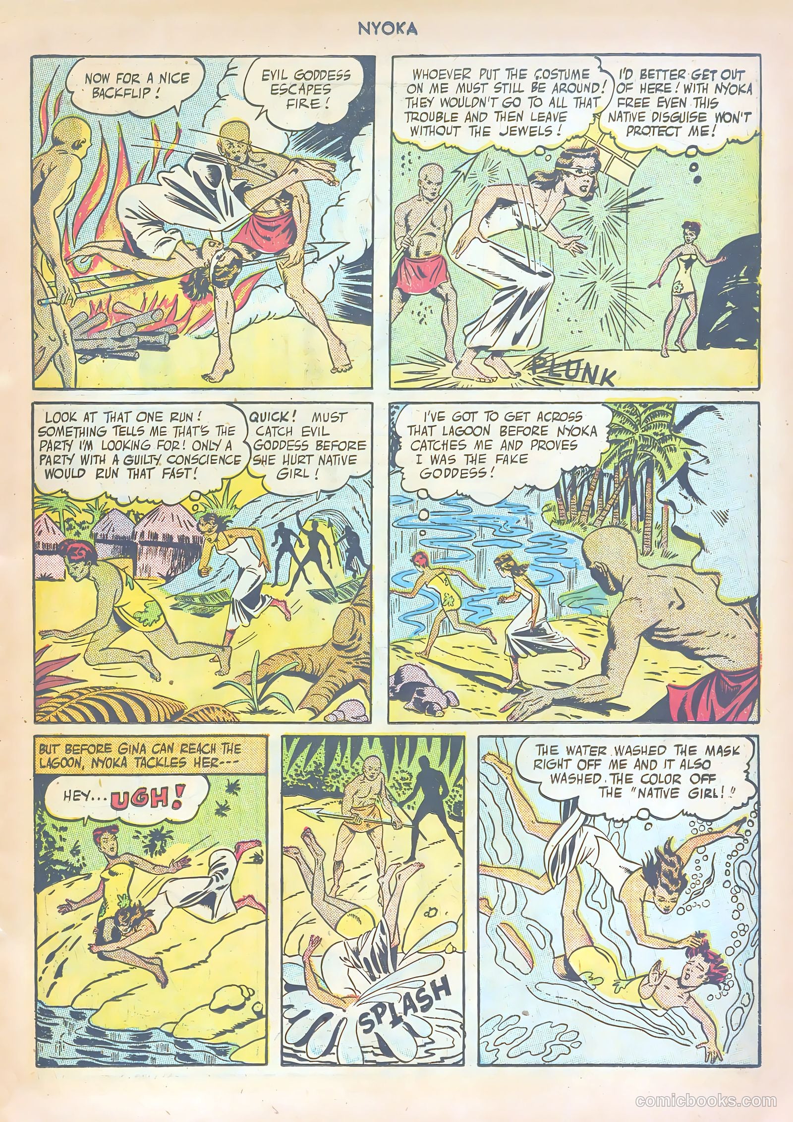 Nyoka the Jungle Girl #6 — page 19 of 52