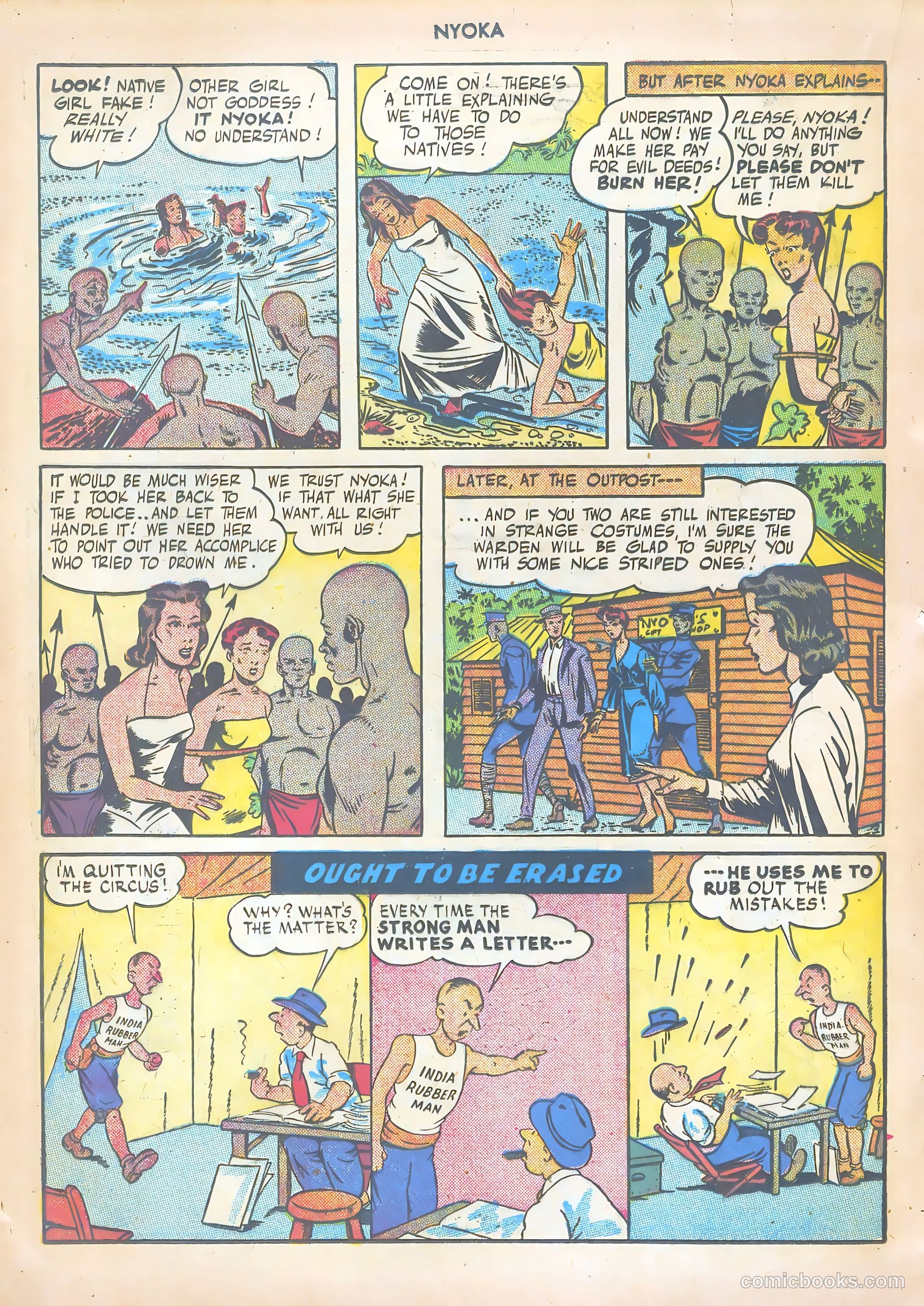 Nyoka the Jungle Girl #6 — page 20 of 52
