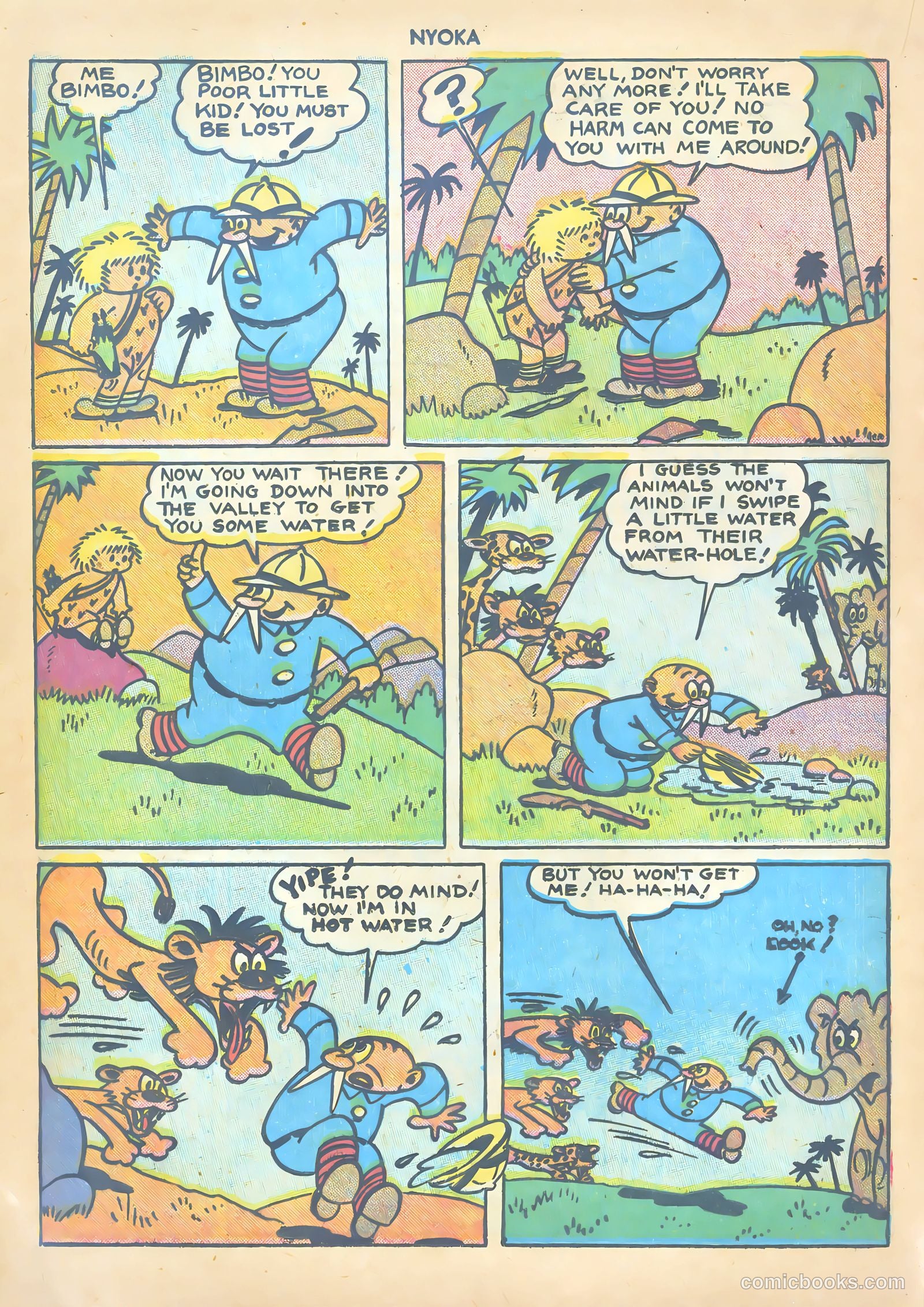 Nyoka the Jungle Girl #6 — page 22 of 52