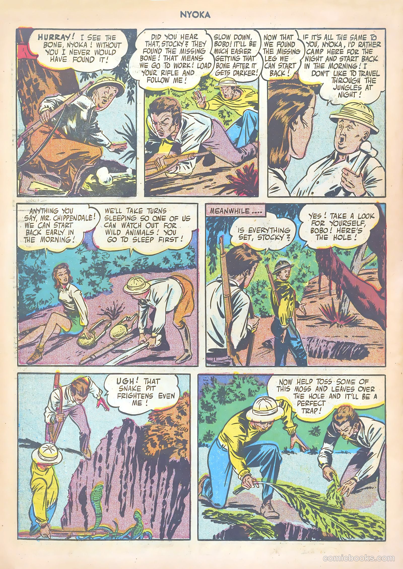 Nyoka the Jungle Girl #6 — page 28 of 52