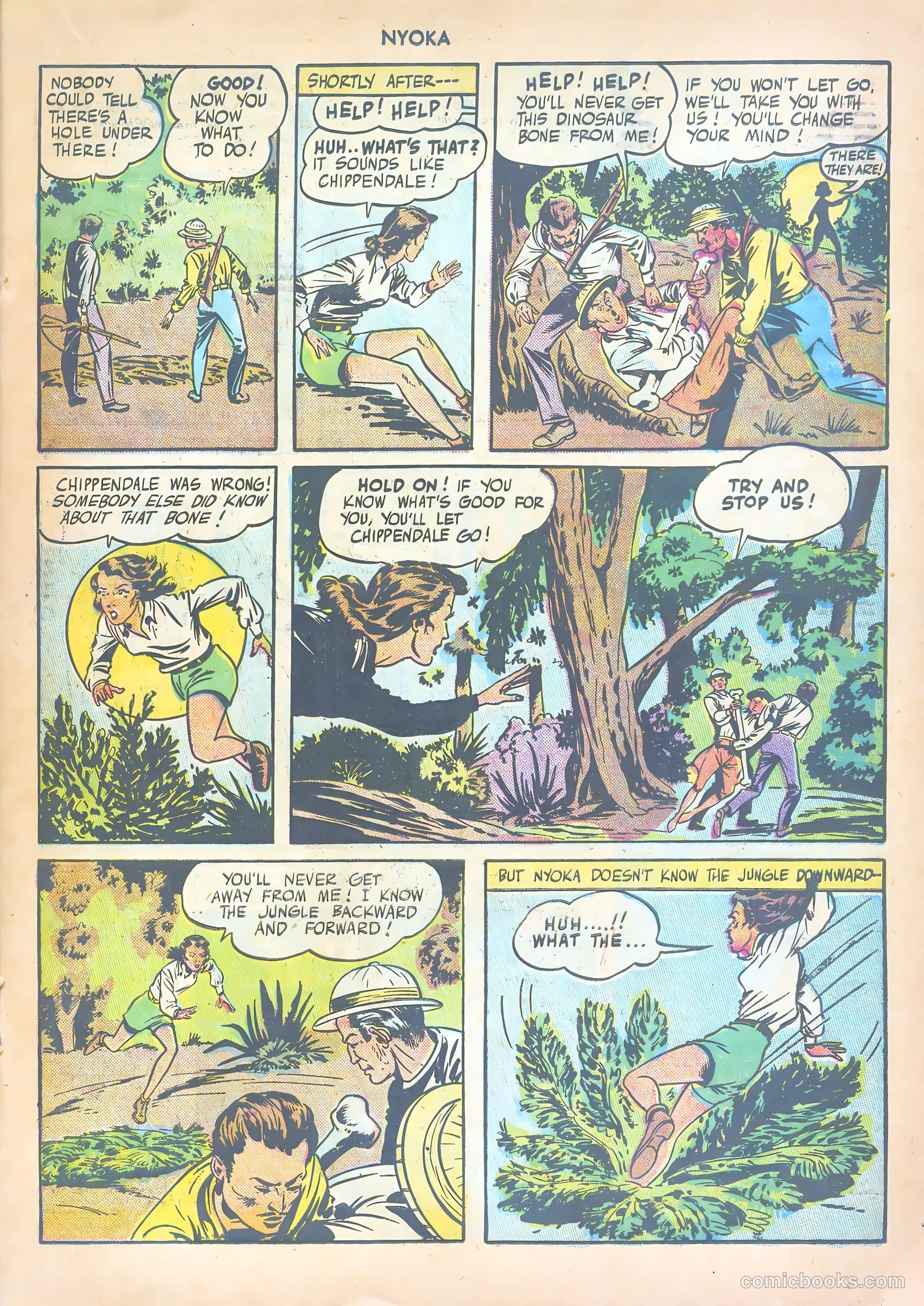 Nyoka the Jungle Girl #6 — page 29 of 52