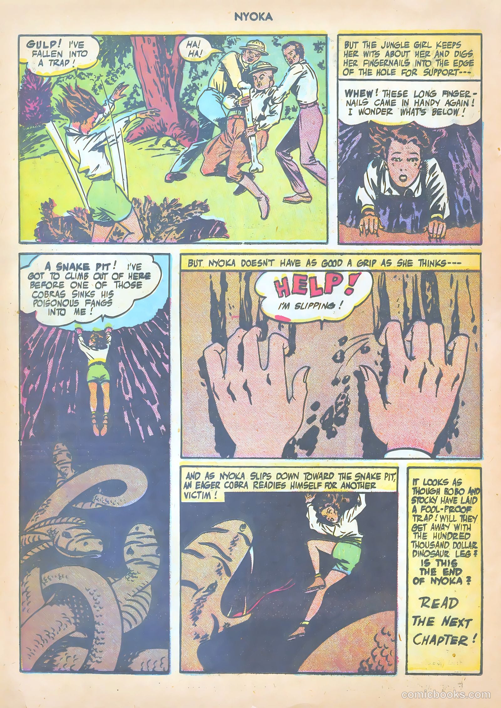 Nyoka the Jungle Girl #6 — page 30 of 52