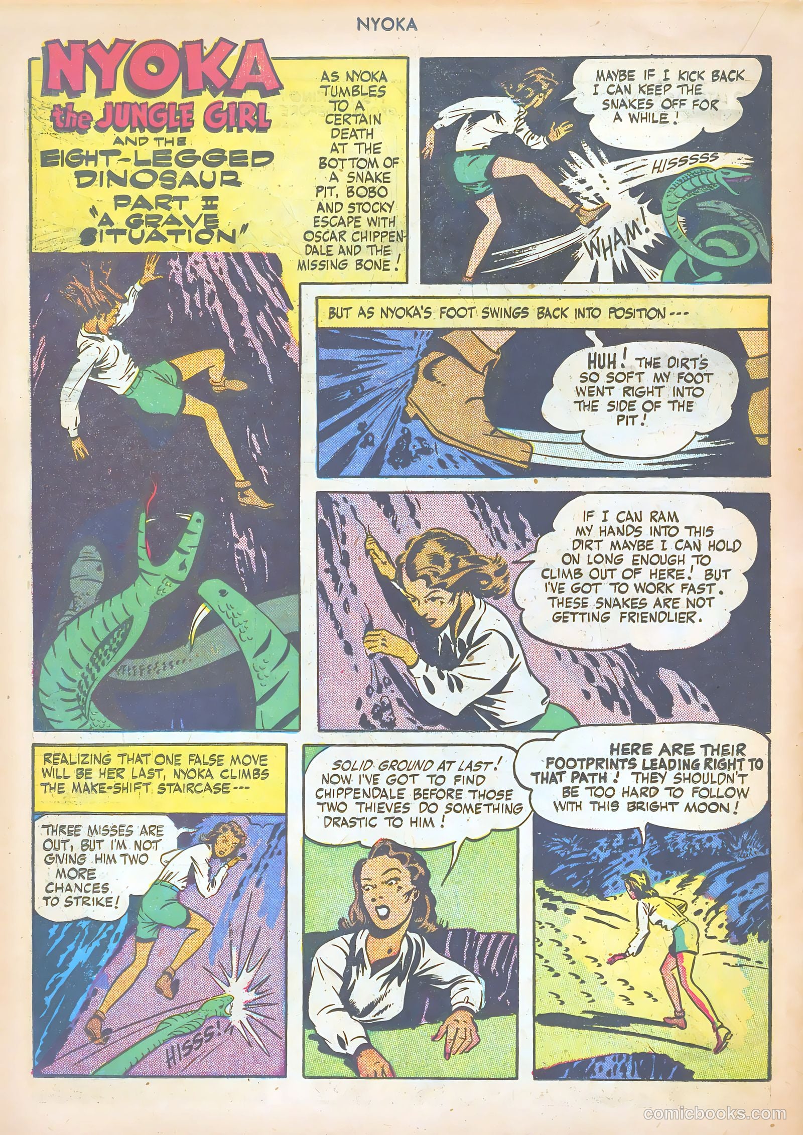 Nyoka the Jungle Girl #6 — page 34 of 52
