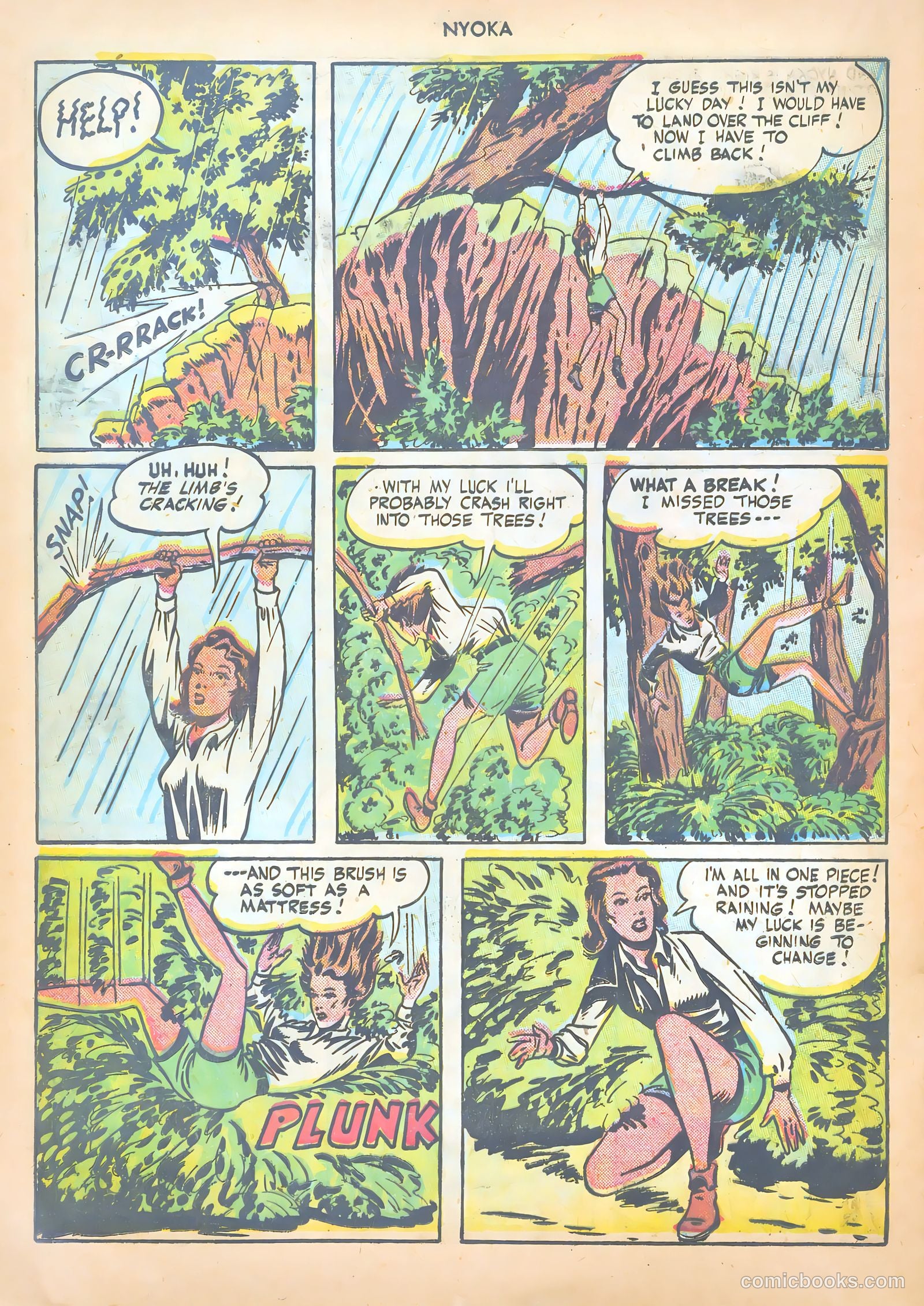 Nyoka the Jungle Girl #6 — page 36 of 52