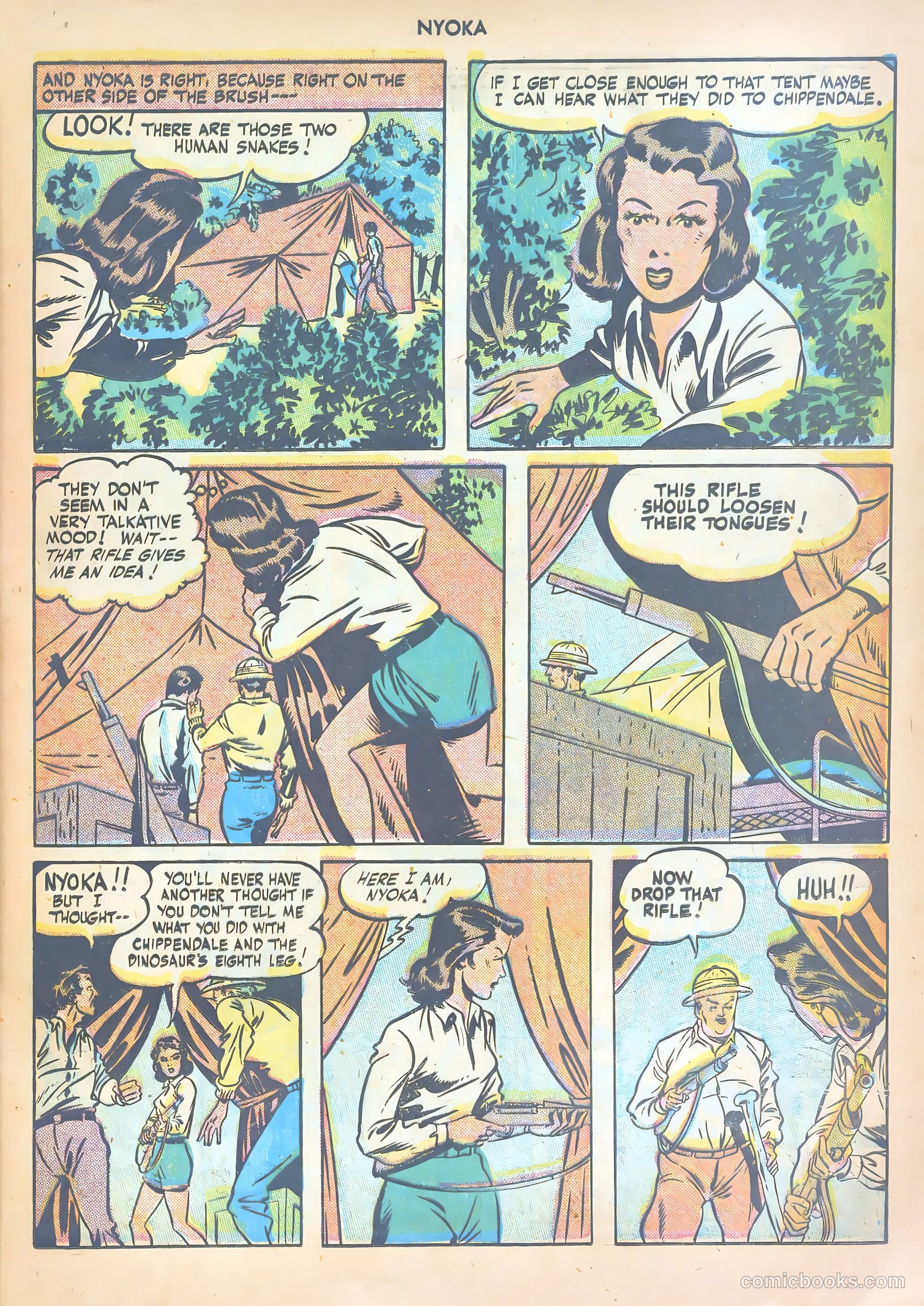 Nyoka the Jungle Girl #6 — page 37 of 52