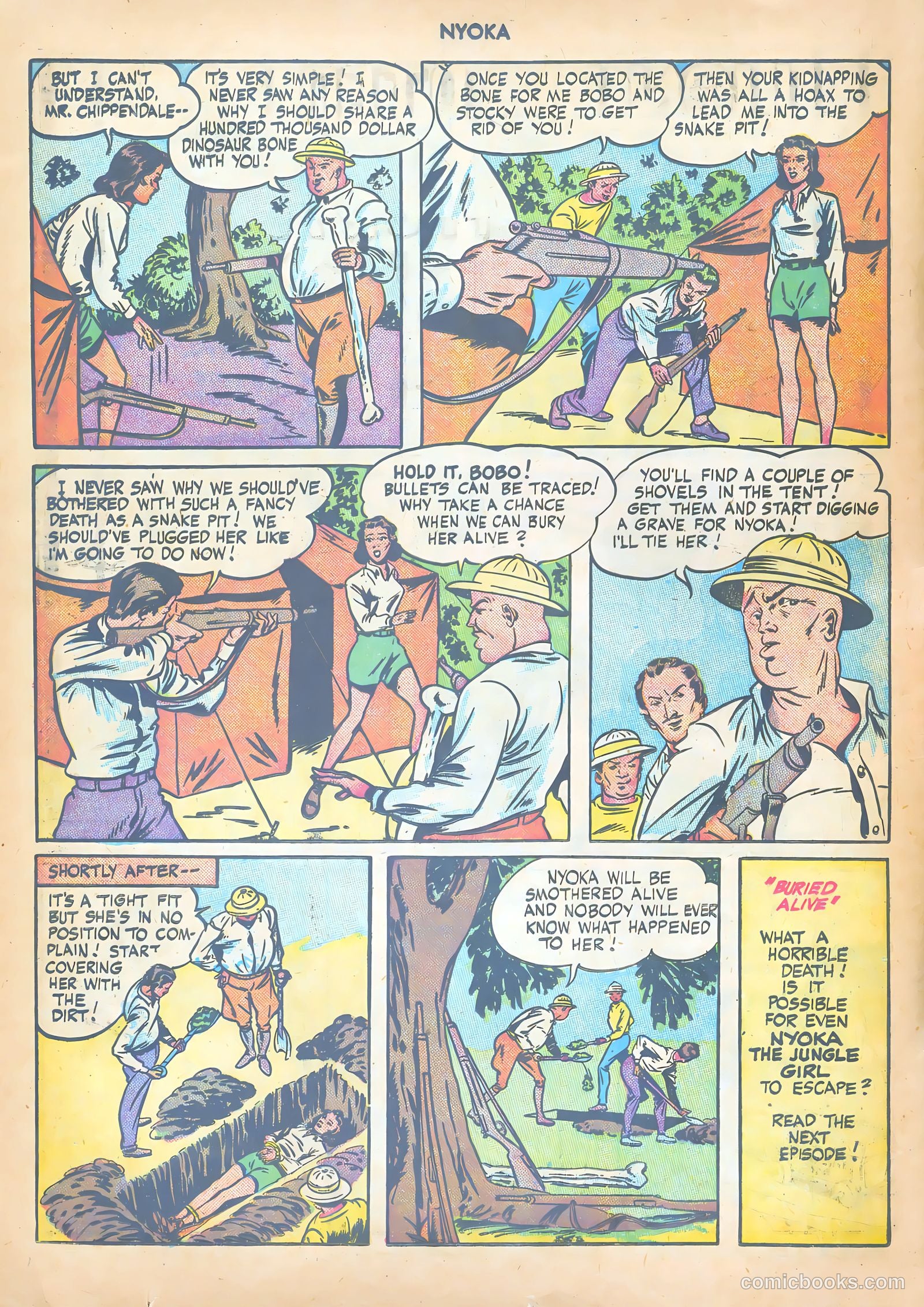 Nyoka the Jungle Girl #6 — page 38 of 52
