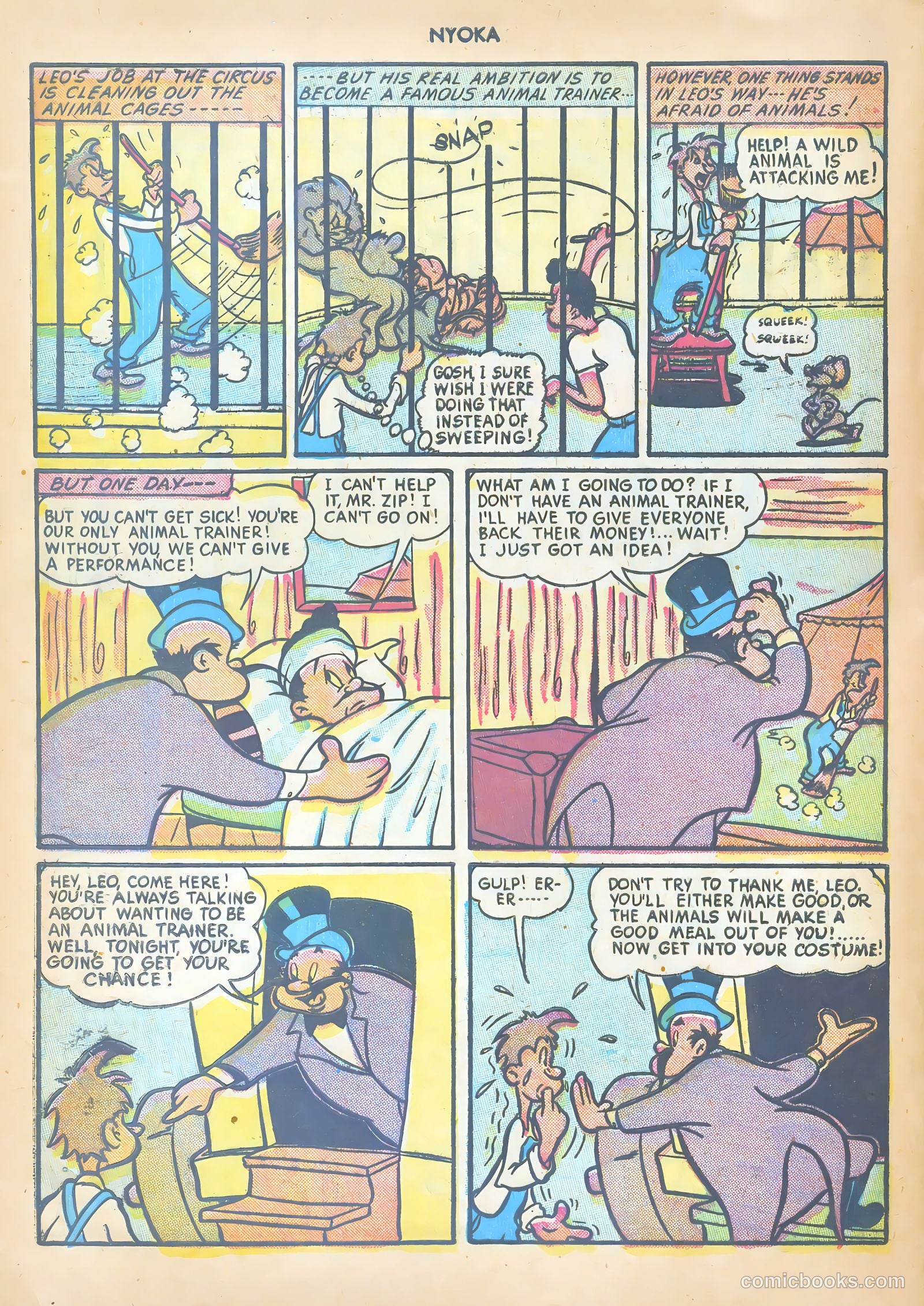 Nyoka the Jungle Girl #6 — page 40 of 52