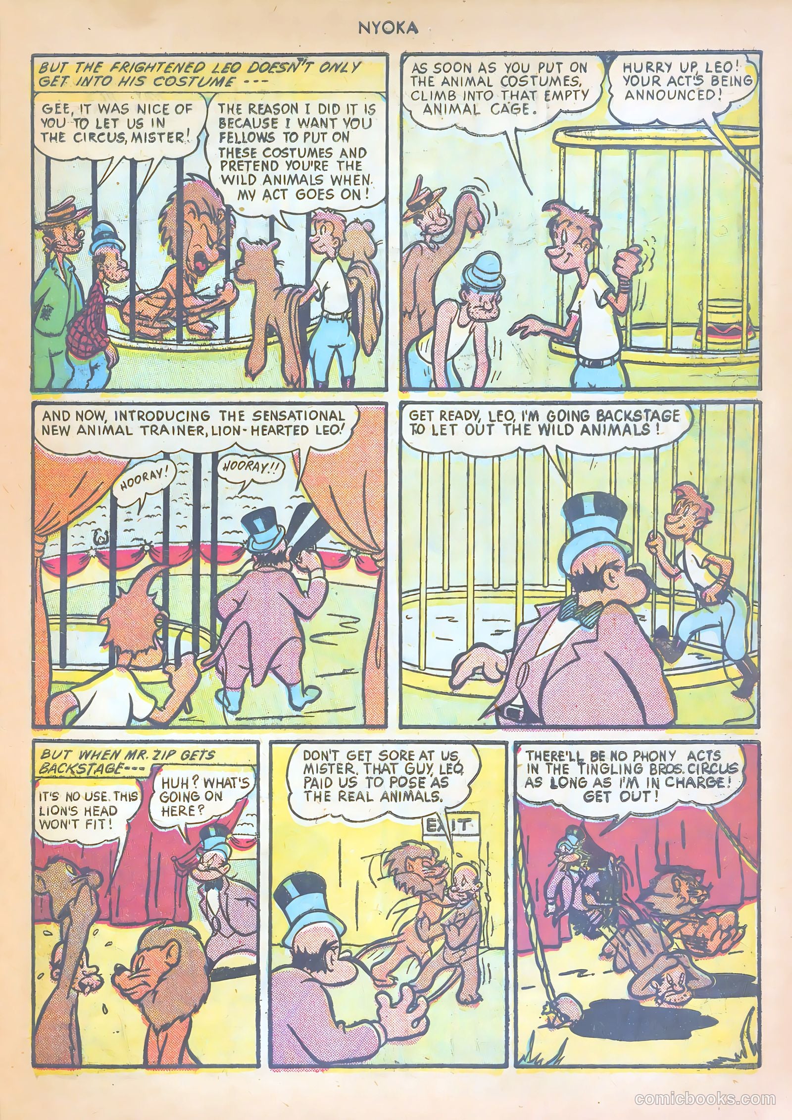 Nyoka the Jungle Girl #6 — page 41 of 52