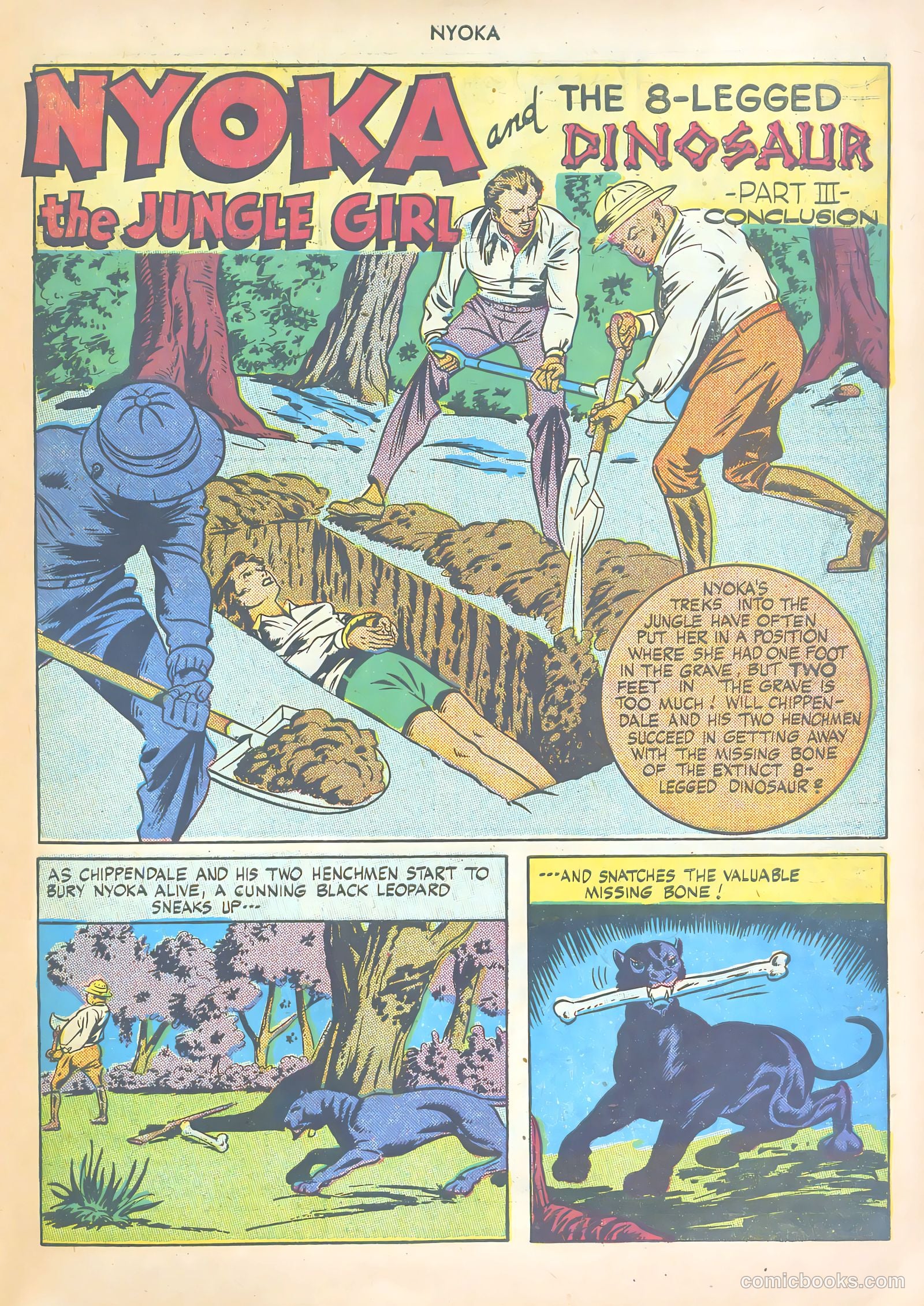 Nyoka the Jungle Girl #6 — page 43 of 52