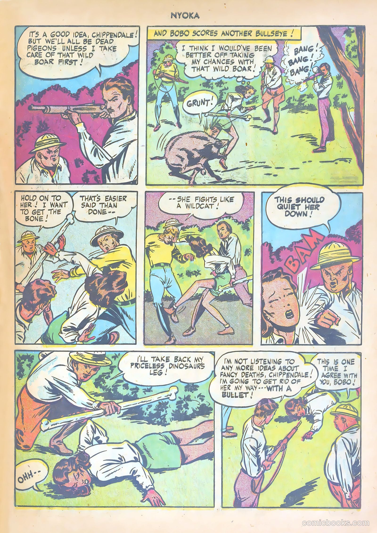 Nyoka the Jungle Girl #6 — page 47 of 52