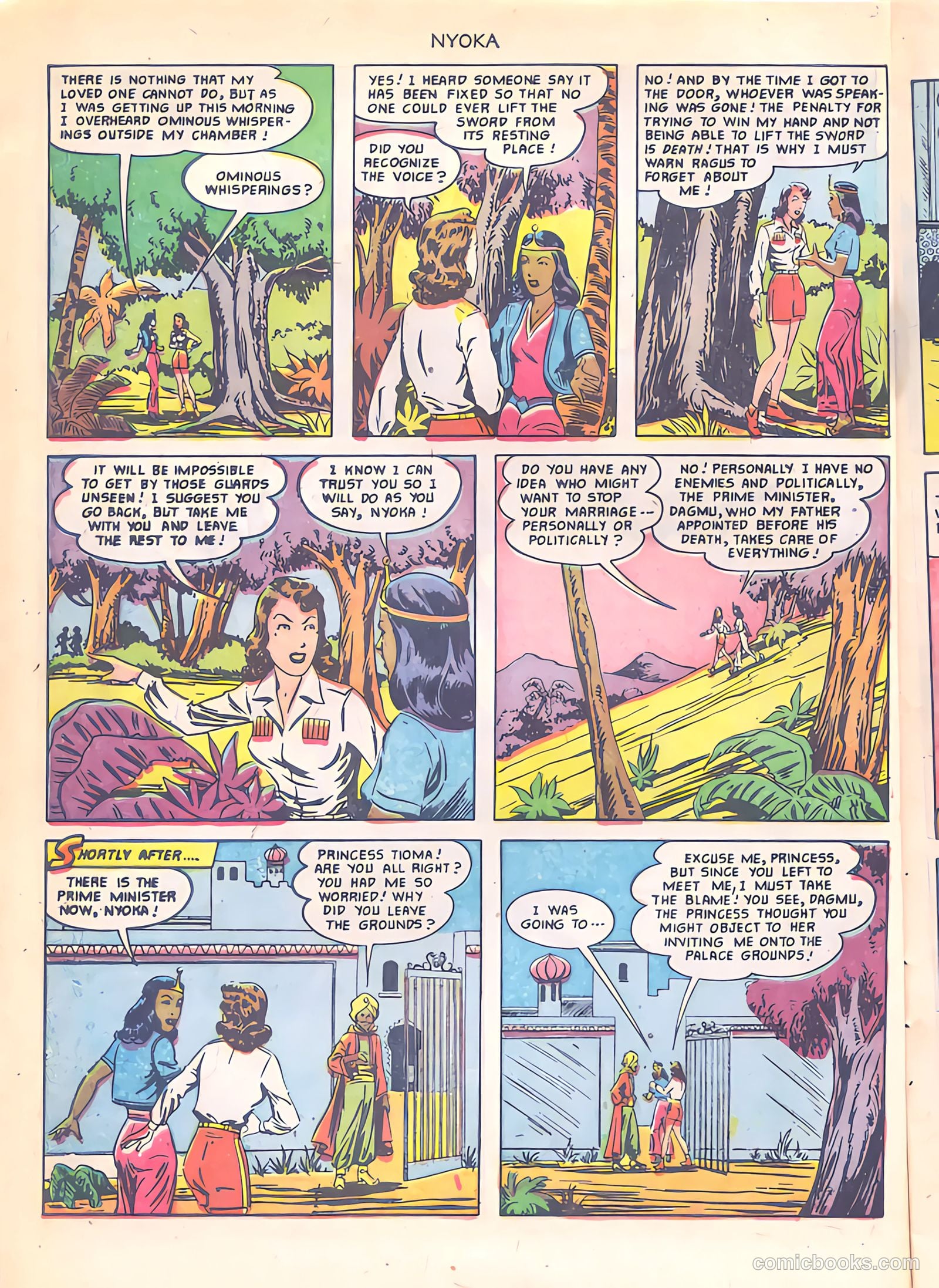 Nyoka the Jungle Girl #61 — page 6 of 36