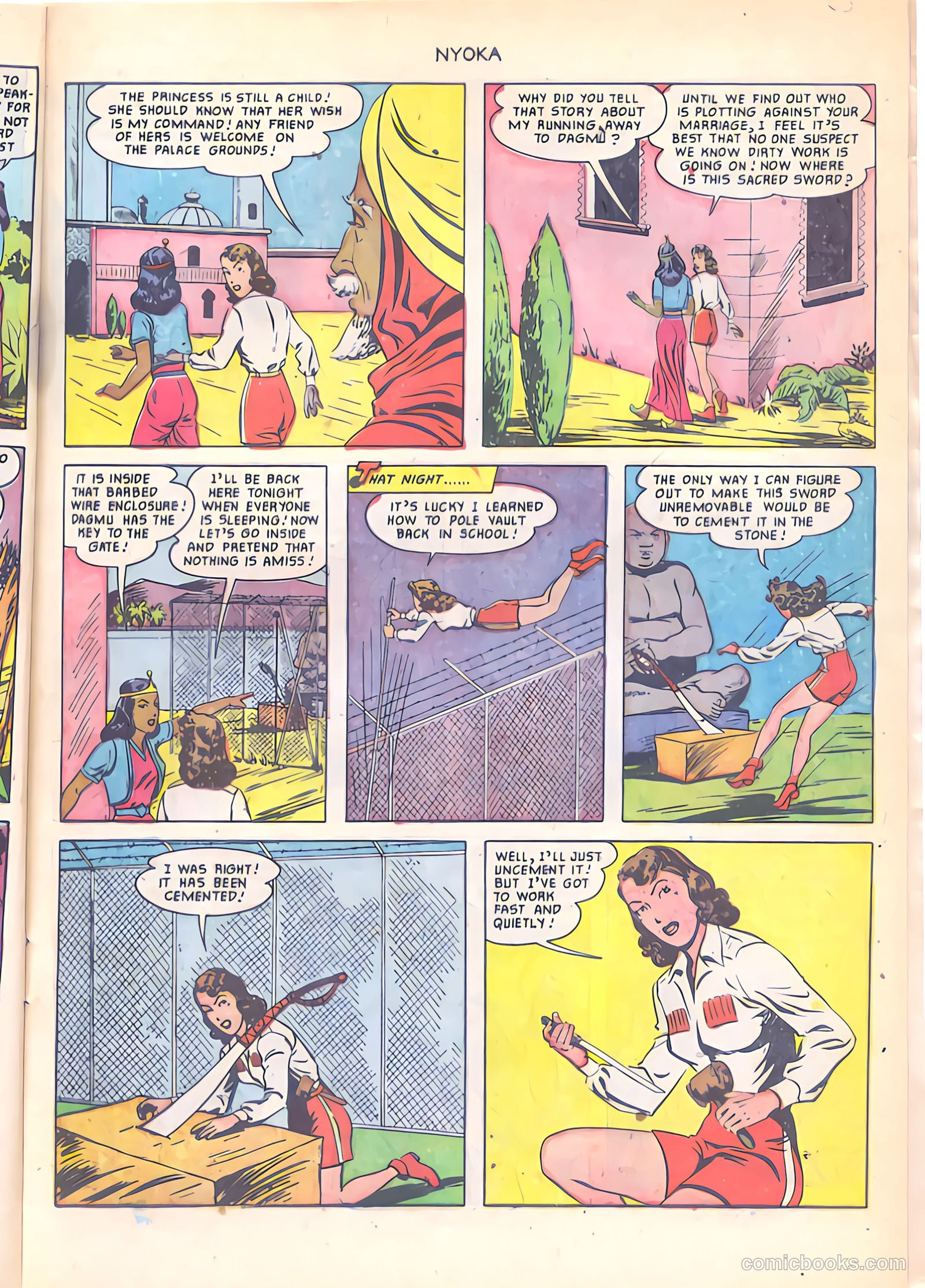 Nyoka the Jungle Girl #61 — page 7 of 36