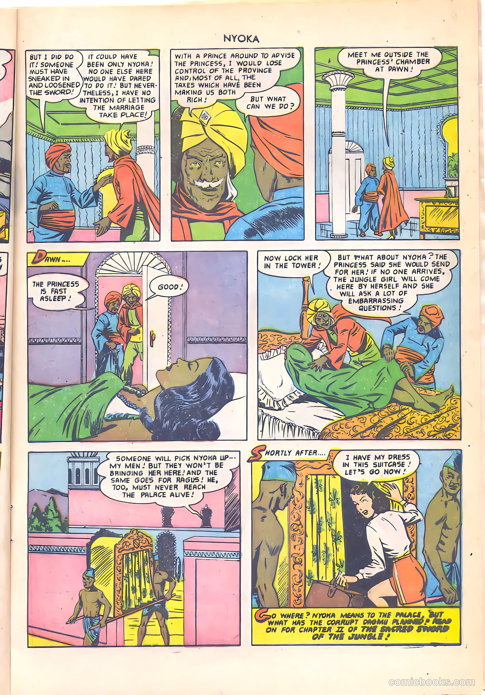 Nyoka the Jungle Girl #61 — page 9 of 36
