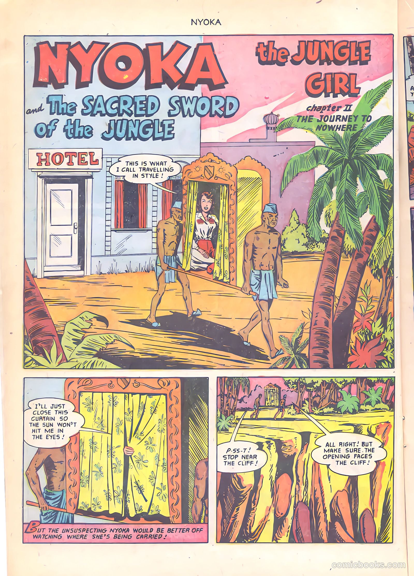 Nyoka the Jungle Girl #61 — page 14 of 36