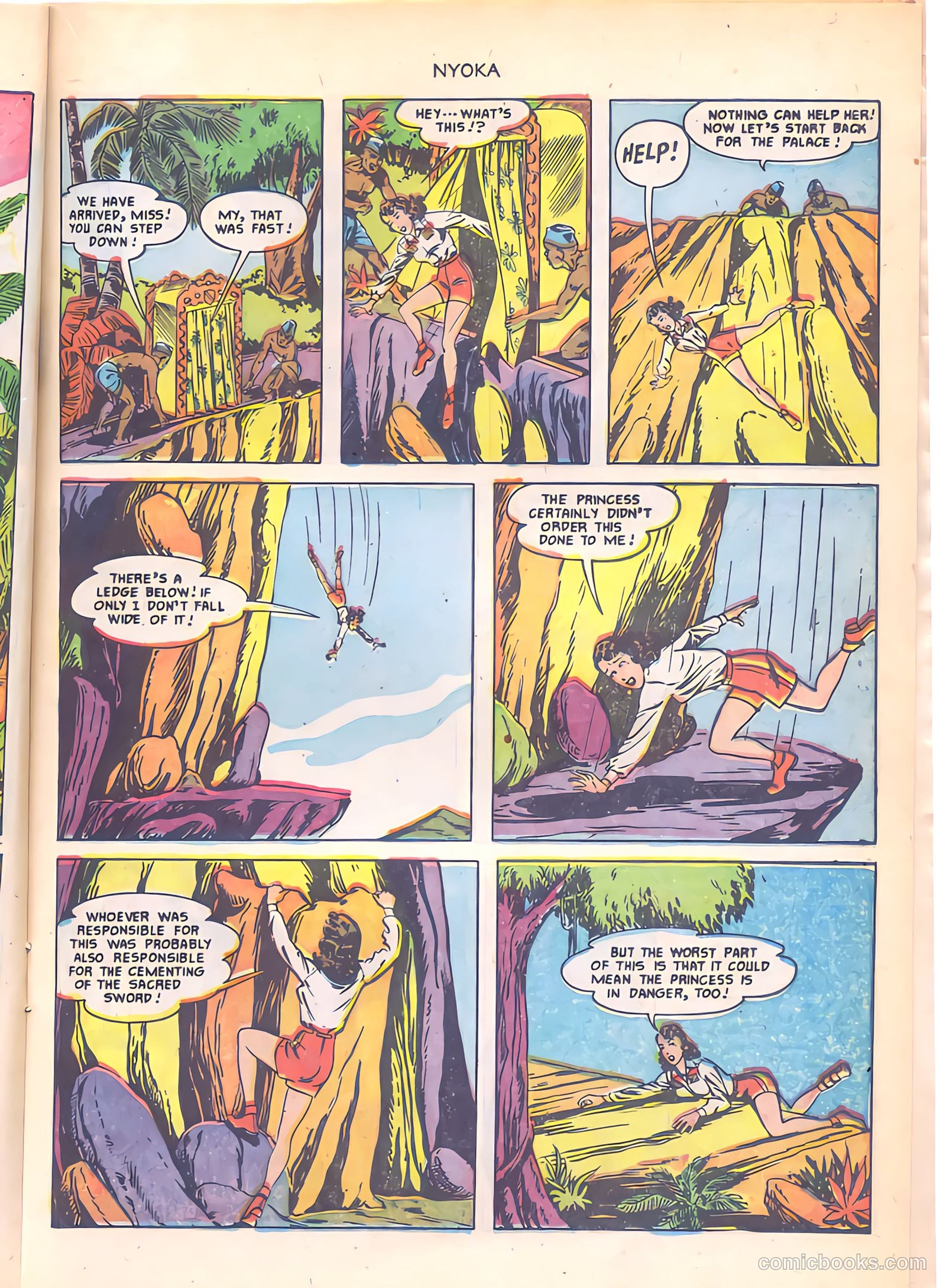 Nyoka the Jungle Girl #61 — page 15 of 36