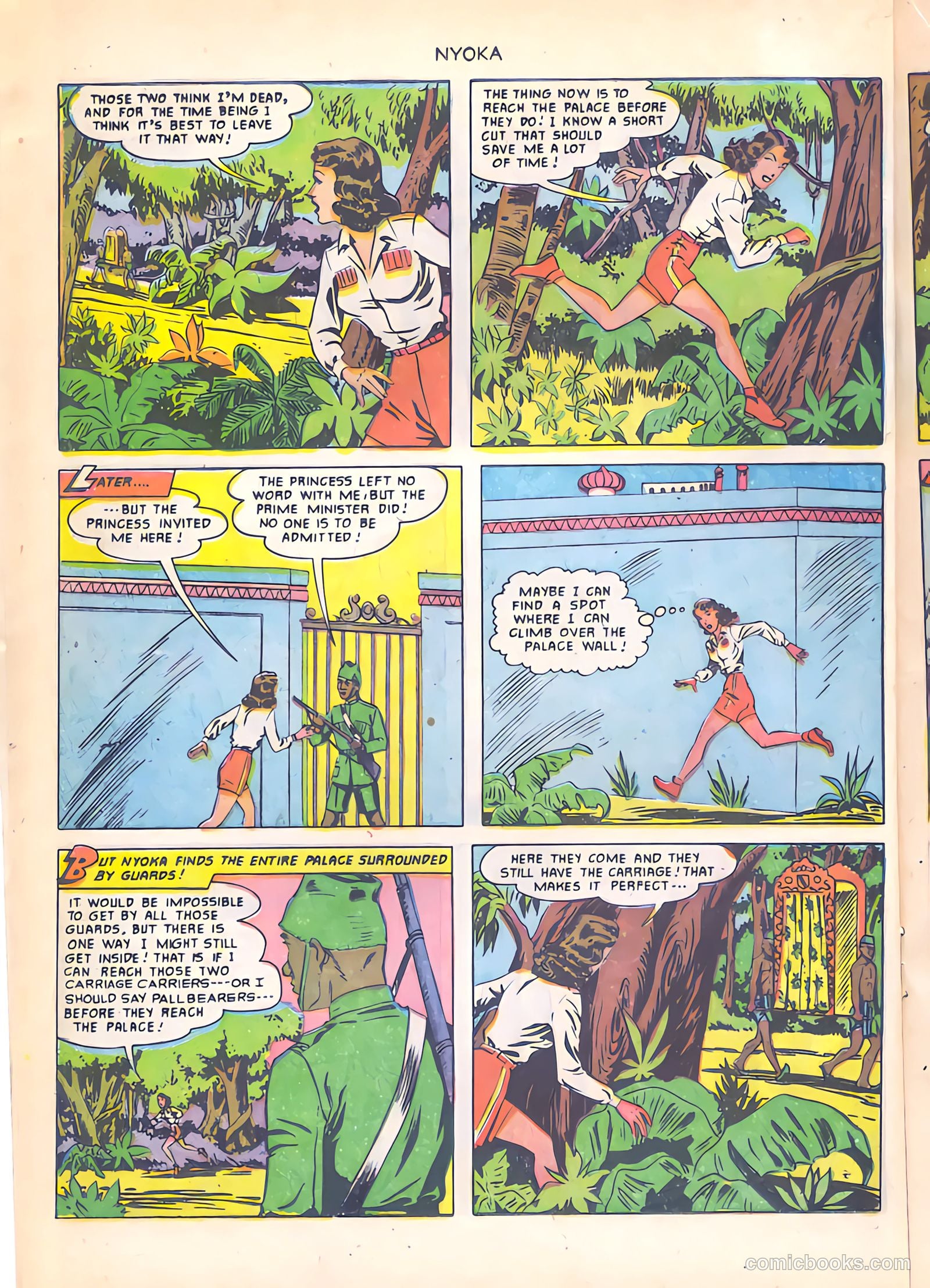 Nyoka the Jungle Girl #61 — page 16 of 36