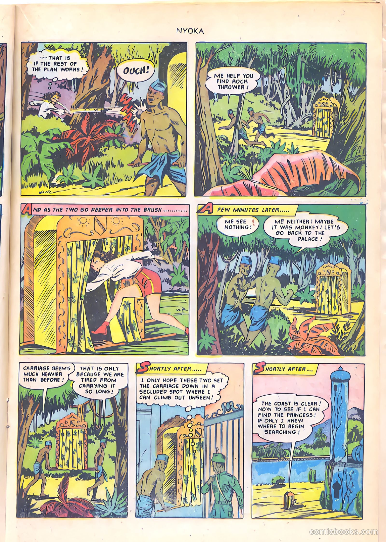 Nyoka the Jungle Girl #61 — page 17 of 36