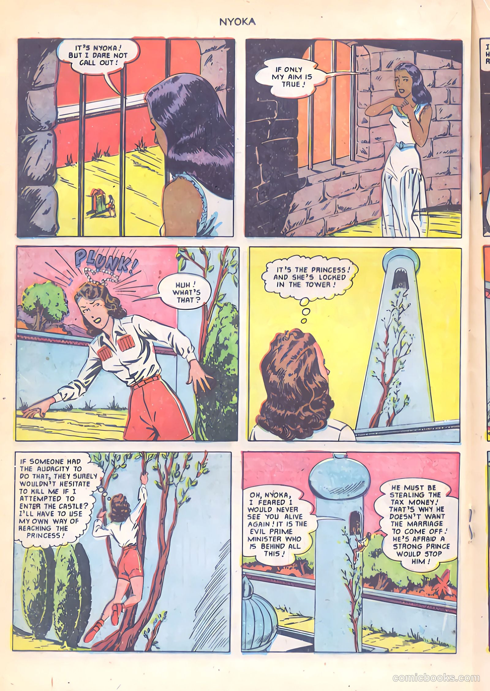 Nyoka the Jungle Girl #61 — page 18 of 36