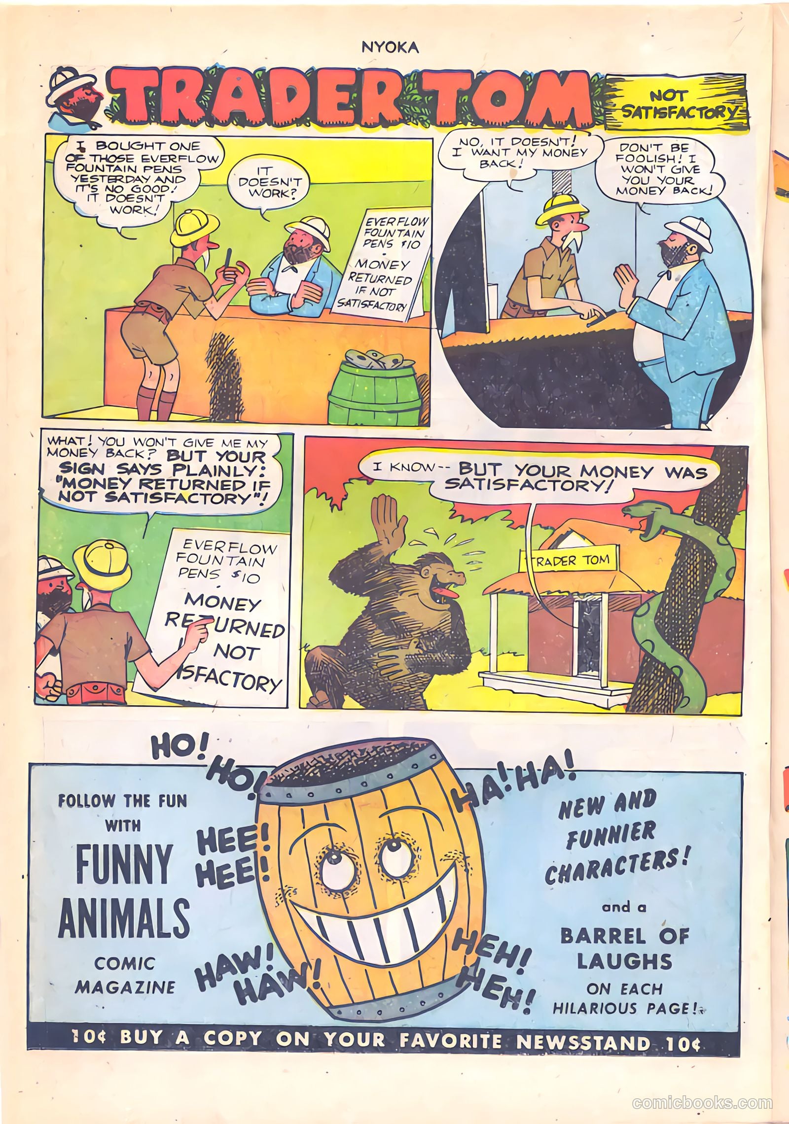 Nyoka the Jungle Girl #61 — page 20 of 36