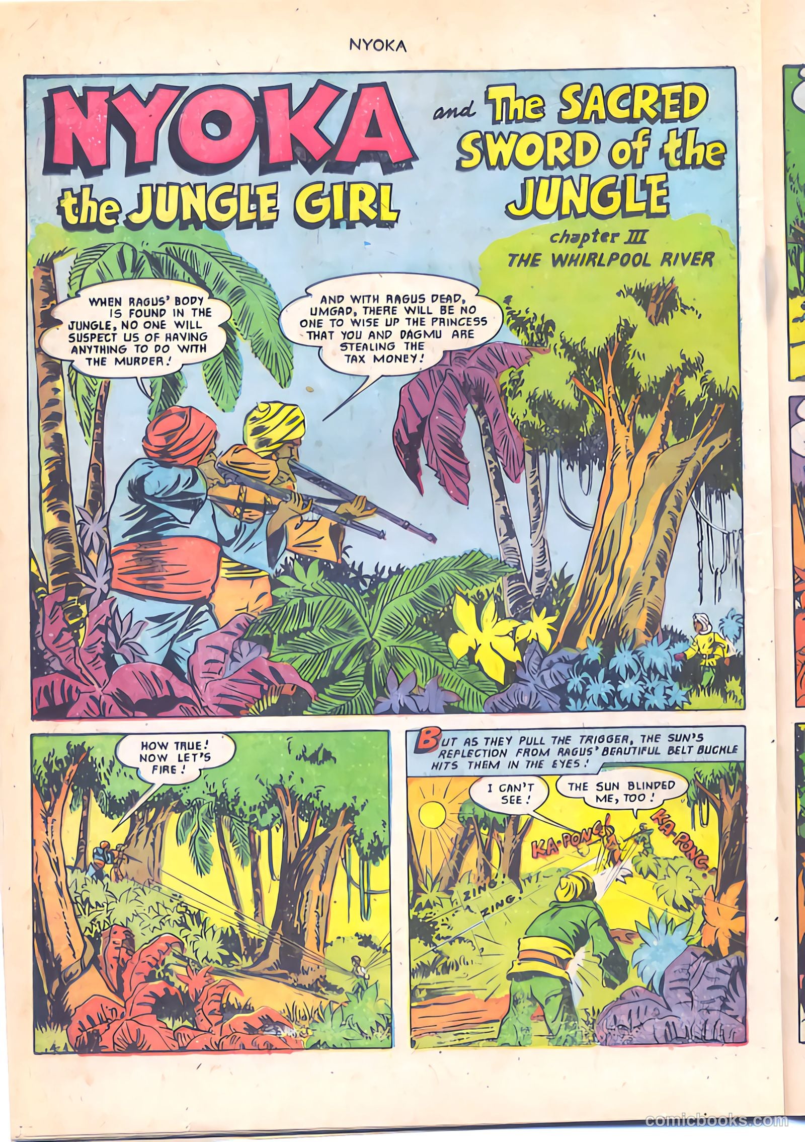 Nyoka the Jungle Girl #61 — page 24 of 36
