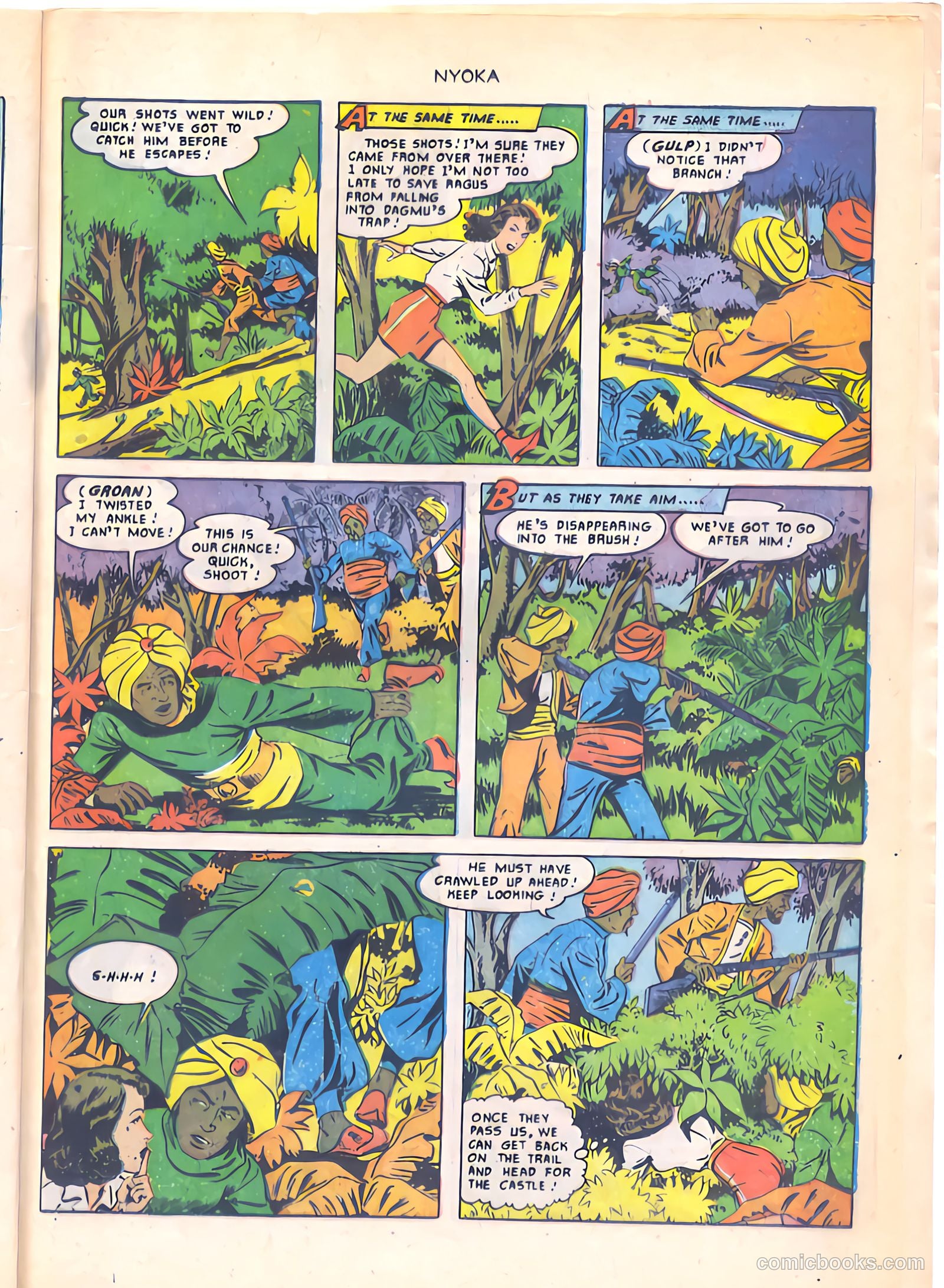 Nyoka the Jungle Girl #61 — page 25 of 36